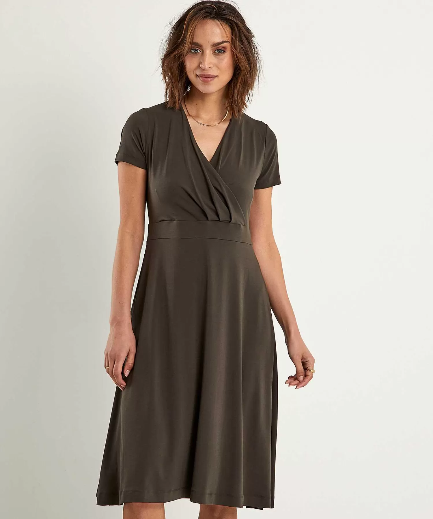 KYRA Slinky Vestido Cruzado Pam Cheap