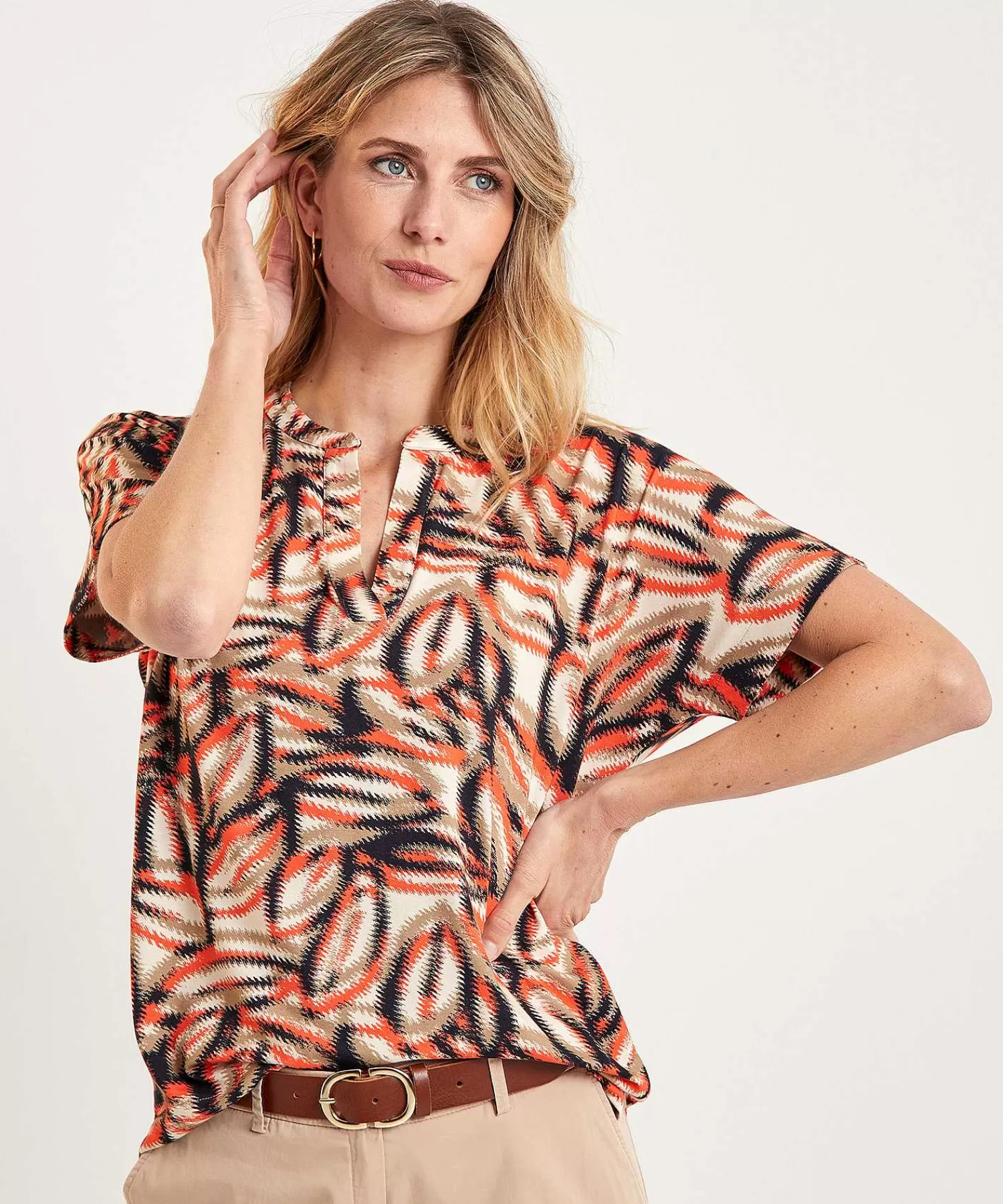 KYRA Top Hoja Descolorida Noor Best