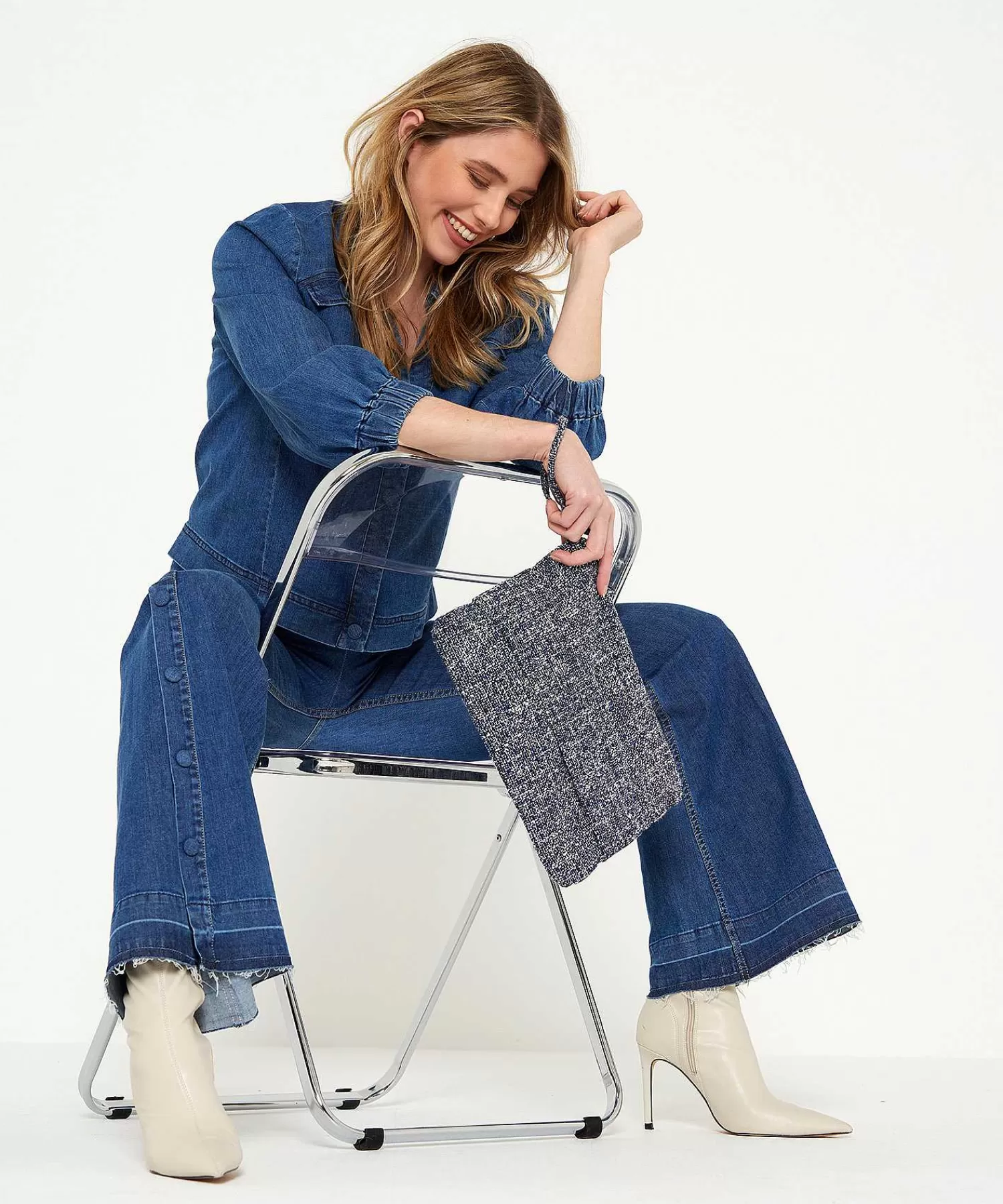 Luisa Cerano Bolso Tweed Cheap