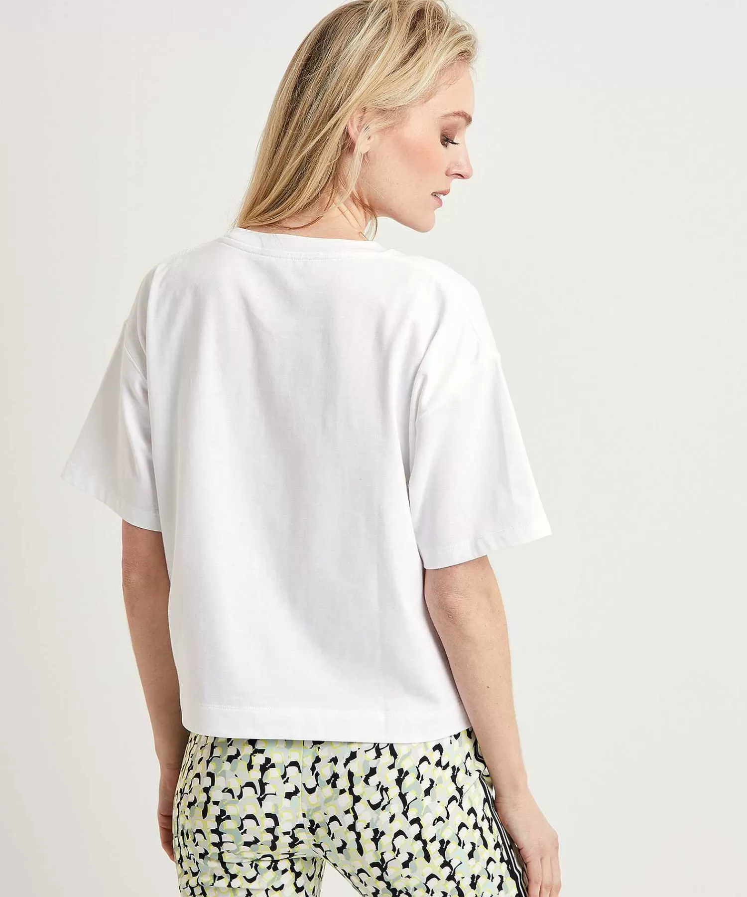 Luisa Cerano Camisa Oversize Rizo Estampado Fashion