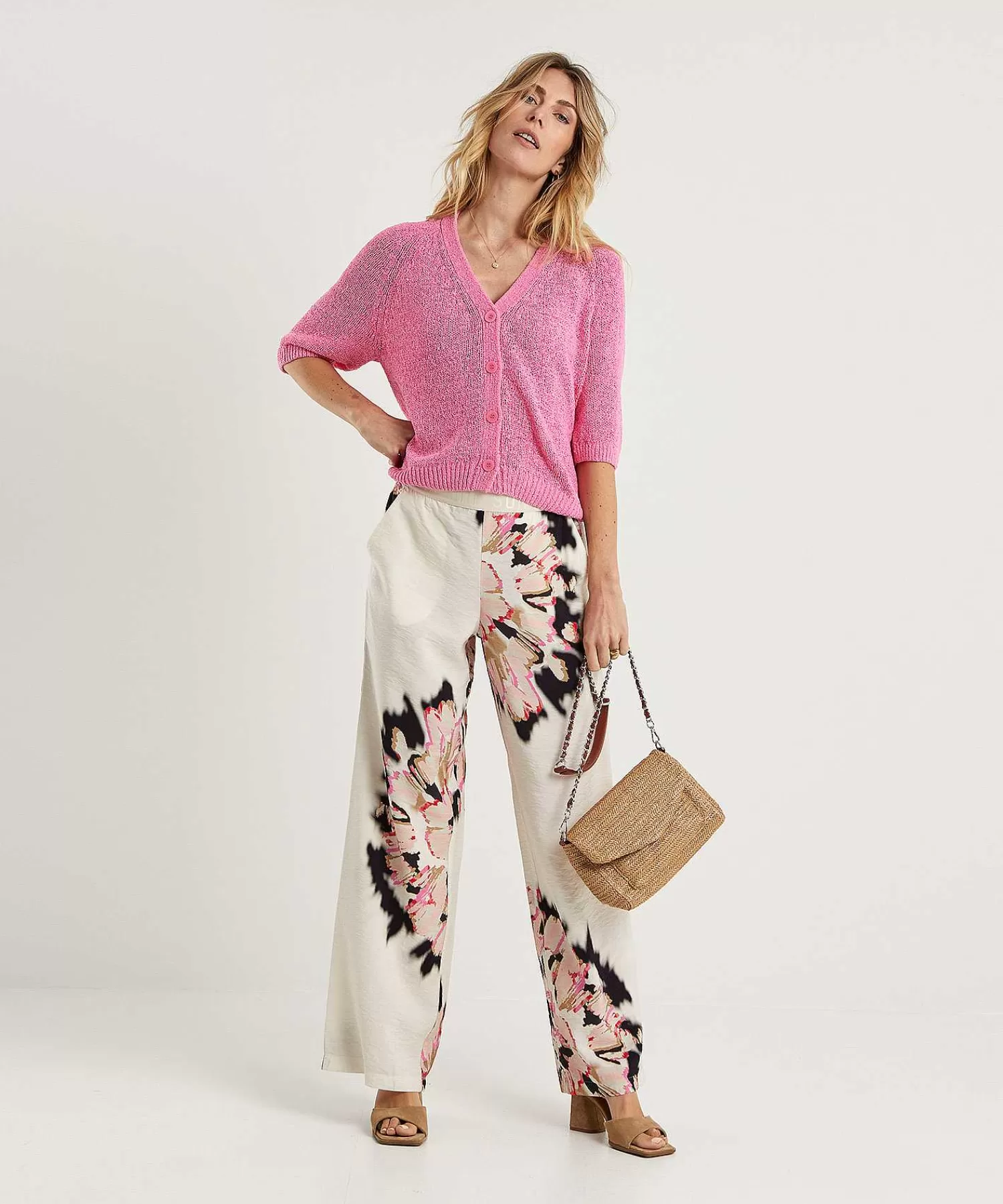 Luisa Cerano Cardigan De Hilo Con Cintas Flash Sale