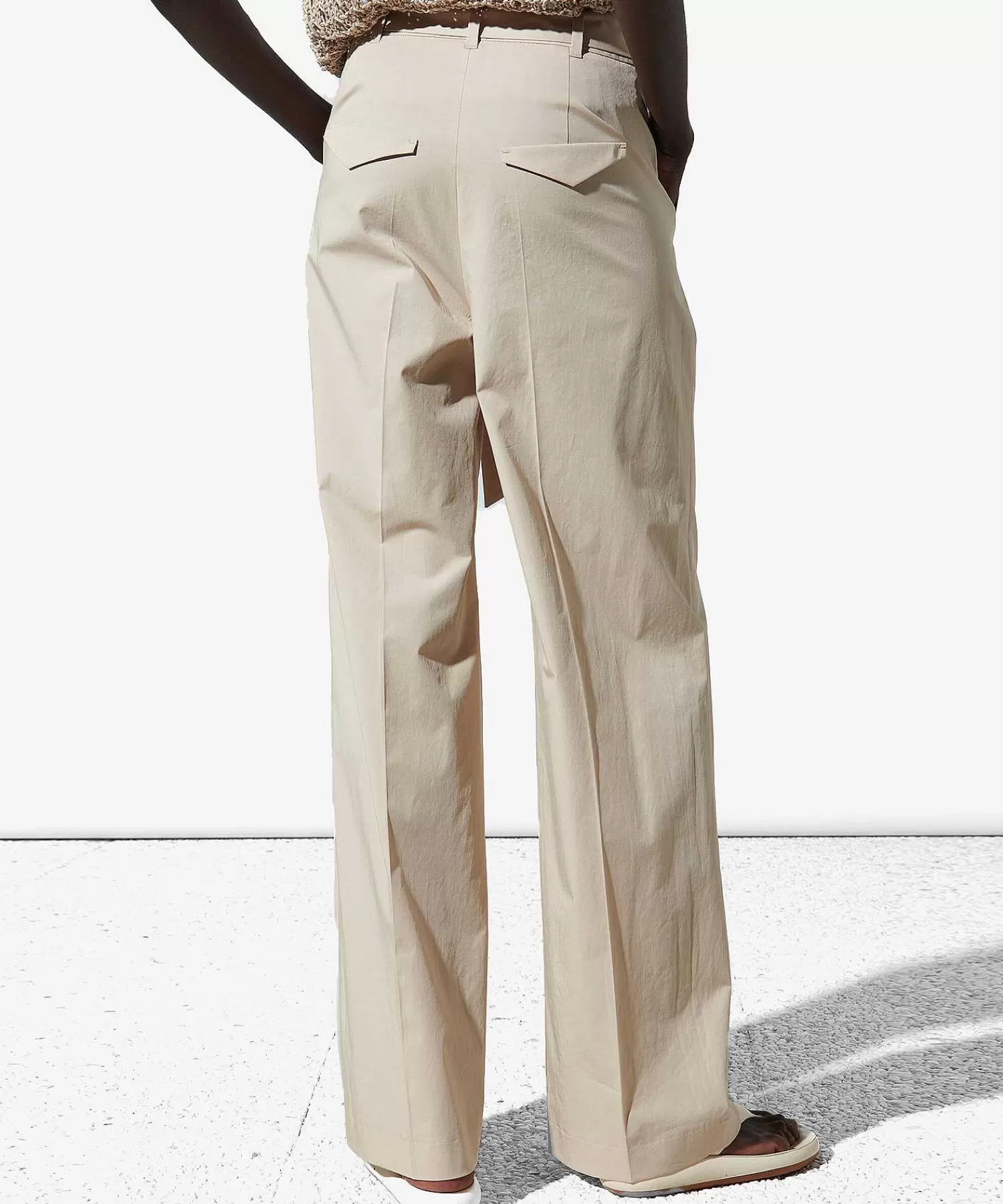 Luisa Cerano Pantalones Anchos Con Cinturon Outlet