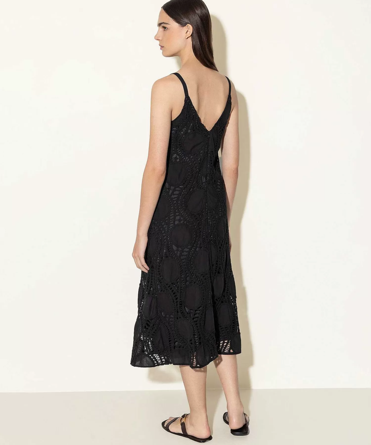 Luisa Cerano Vestido Sin Mangas De Ganchillo Cheap