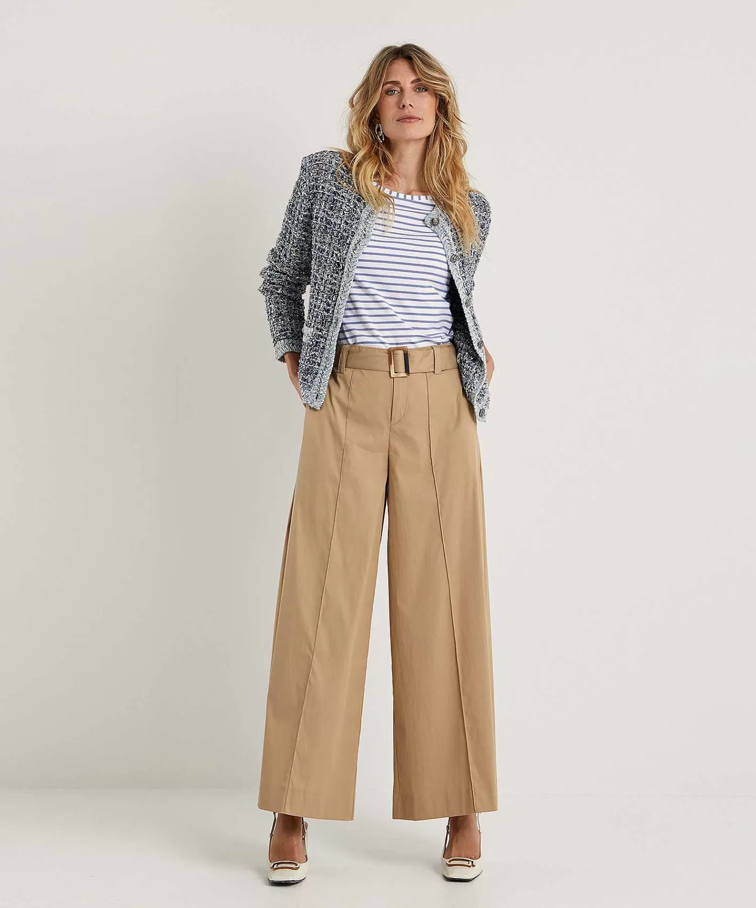 MAC Jeans Pantalones De Pernera Ultraancha Cinturon Carletta Cheap