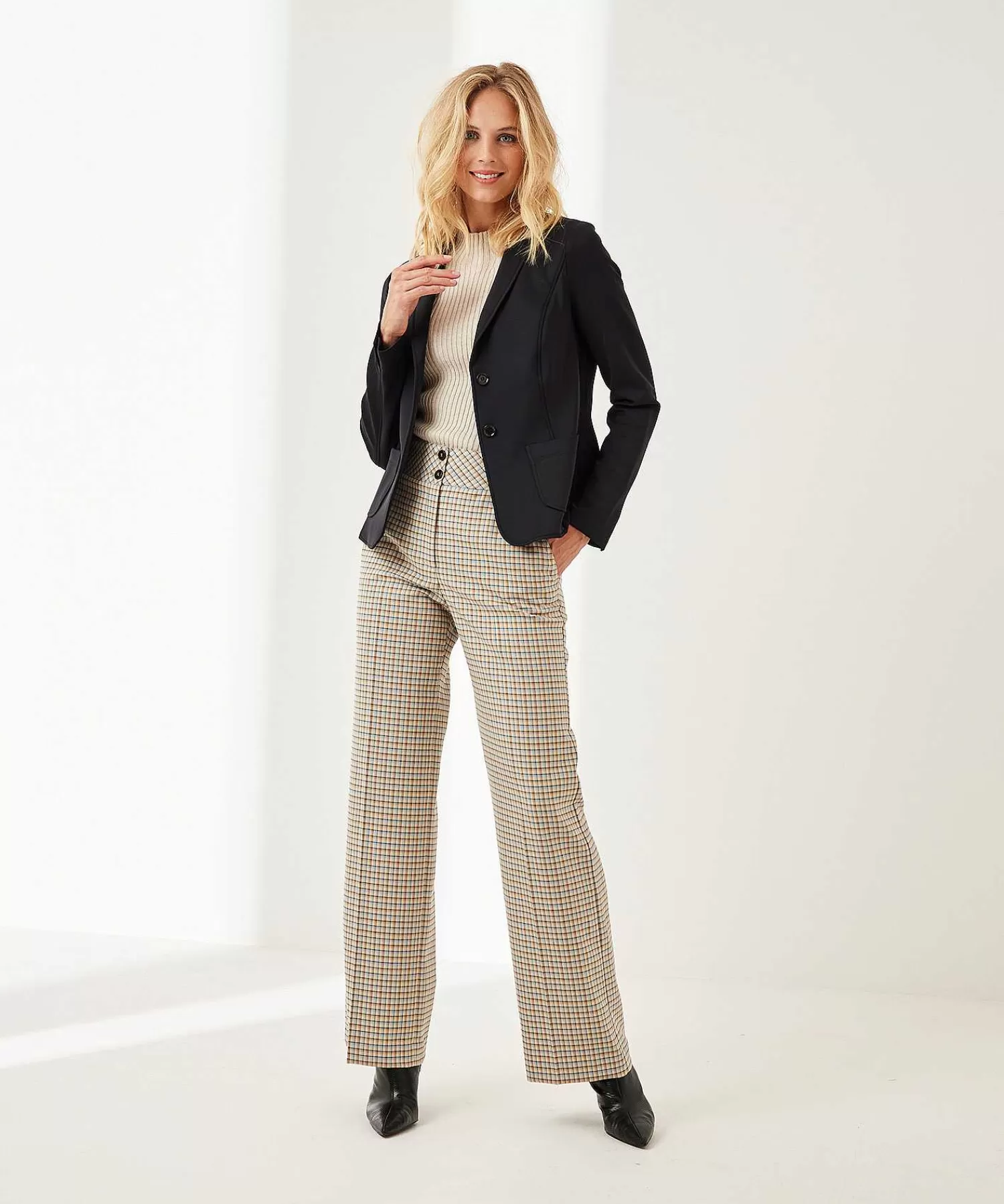 Marc Cain Essentials Marc Cain Blazer Tejido De Buceo Cheap
