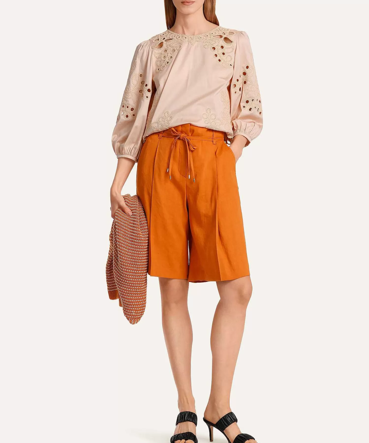 Marc Cain Collections Marc Cain Blusa Bordada Cheap