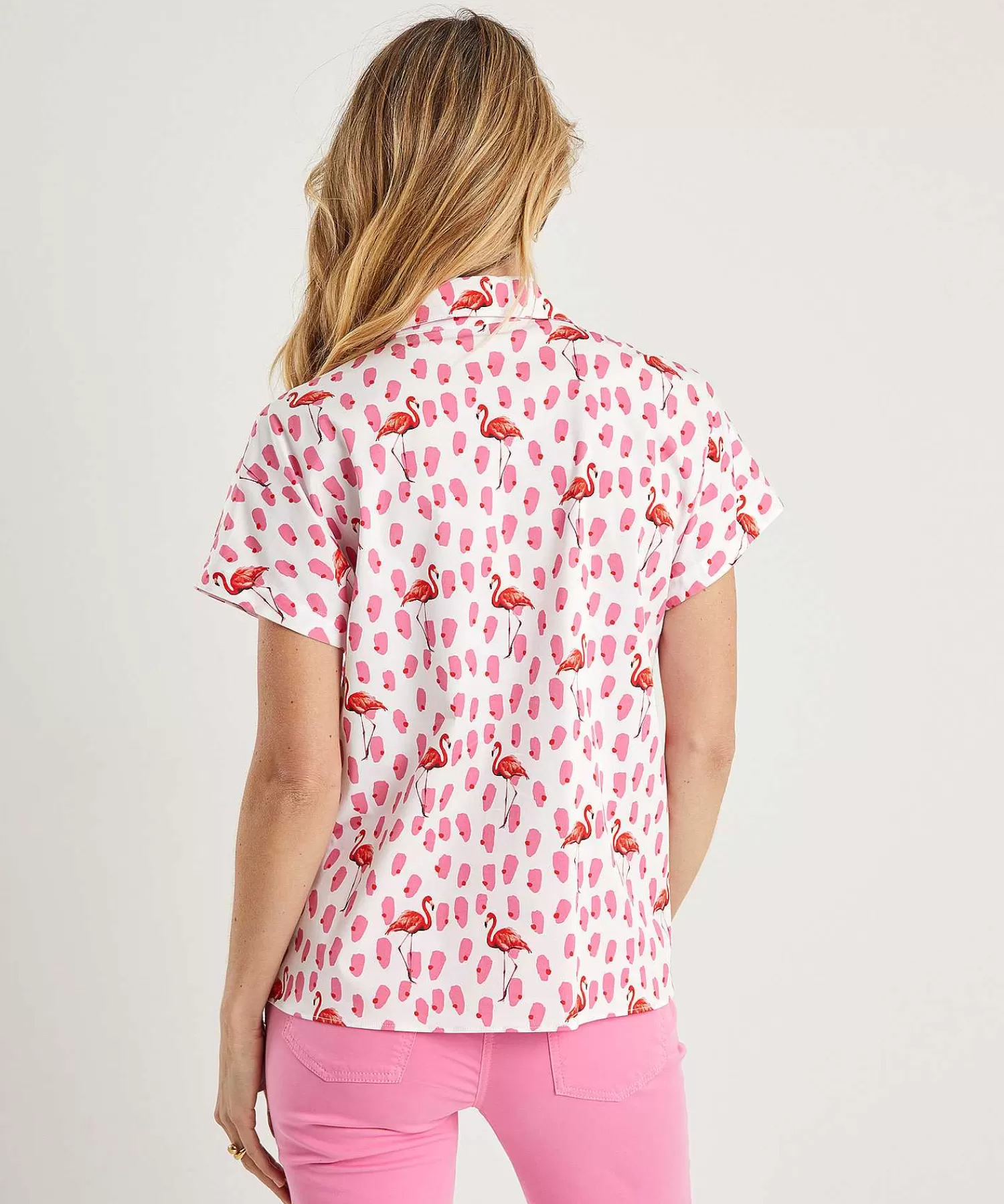 Marc Cain Additions Marc Cain Blusa Popelina Flamenco Fashion