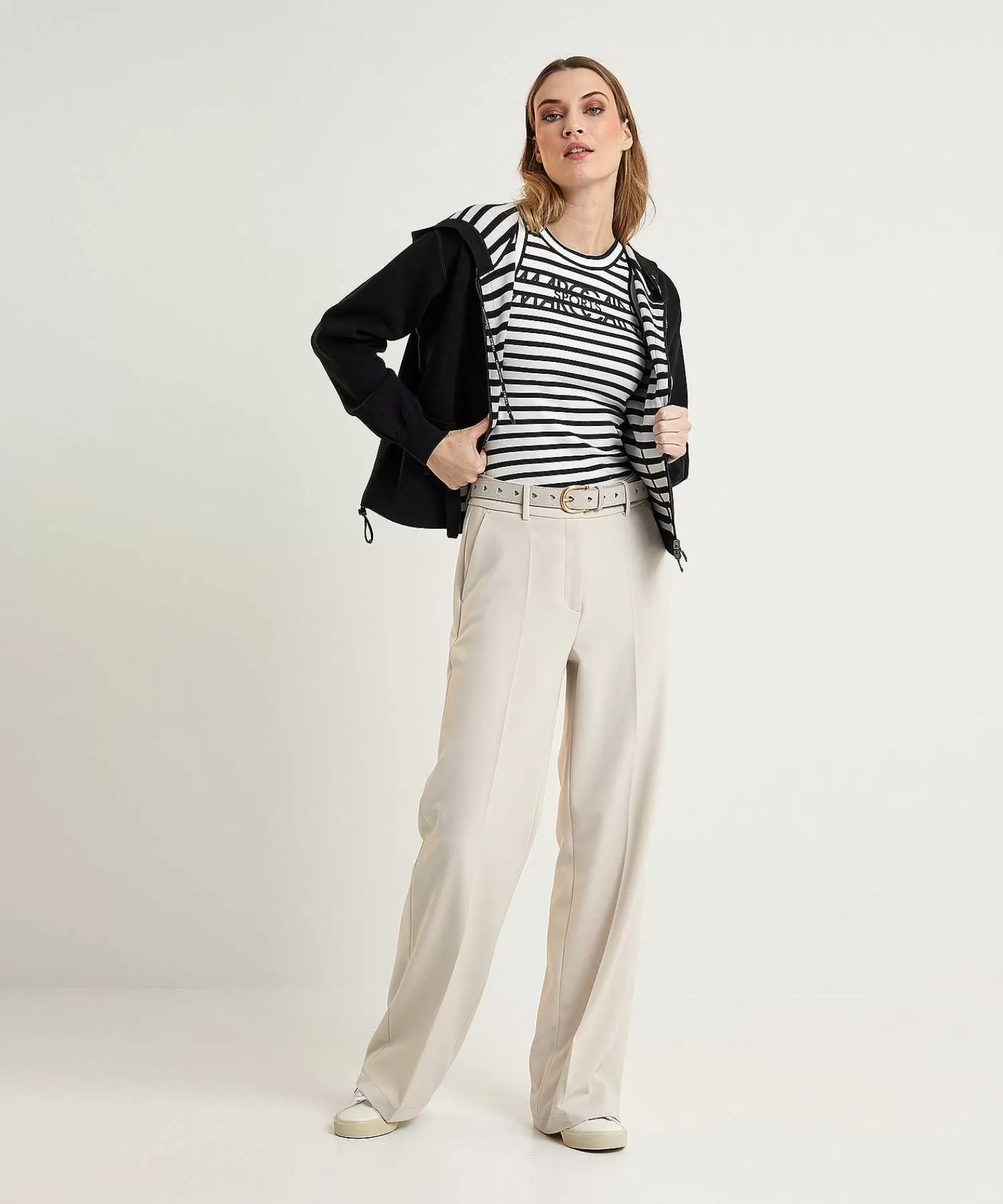 Marc Cain Sports Marc Cain Camiseta Deportiva Rayas Best