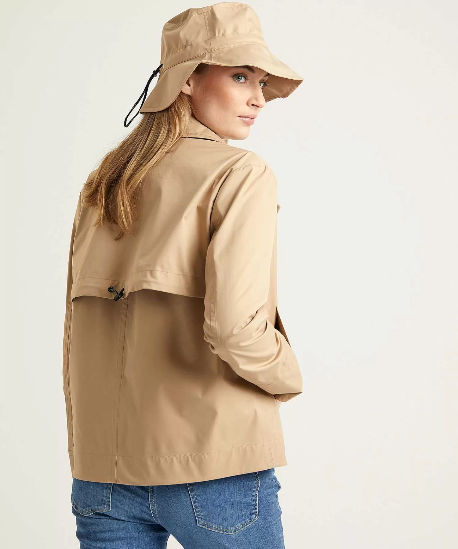 Marc Cain Sports Marc Cain Chaqueta Corta Deportiva Cruzada Con Gorro De Pescador Discount