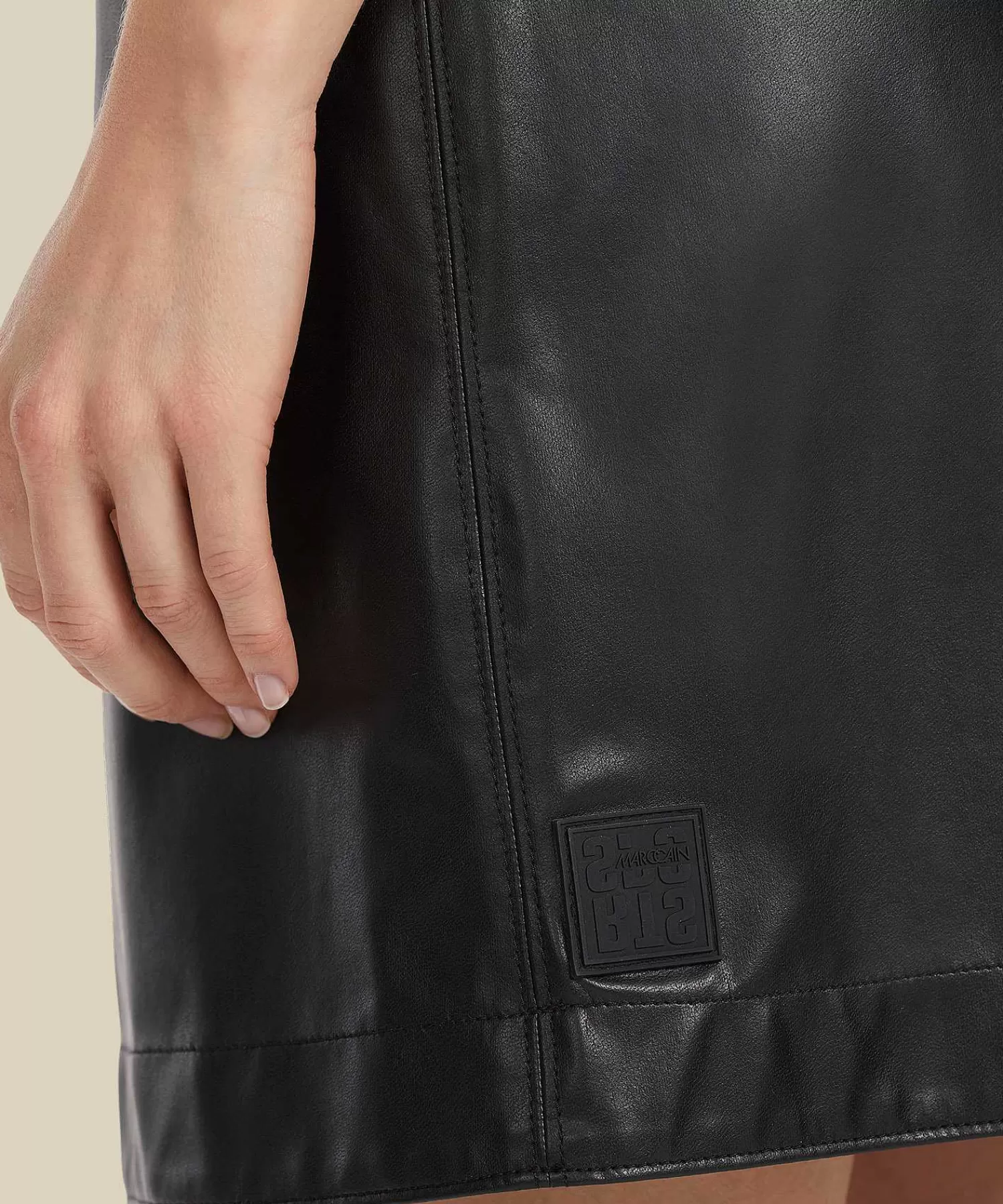 Marc Cain Sports Marc Cain Falda Deportiva Cuero Vegano Cheap