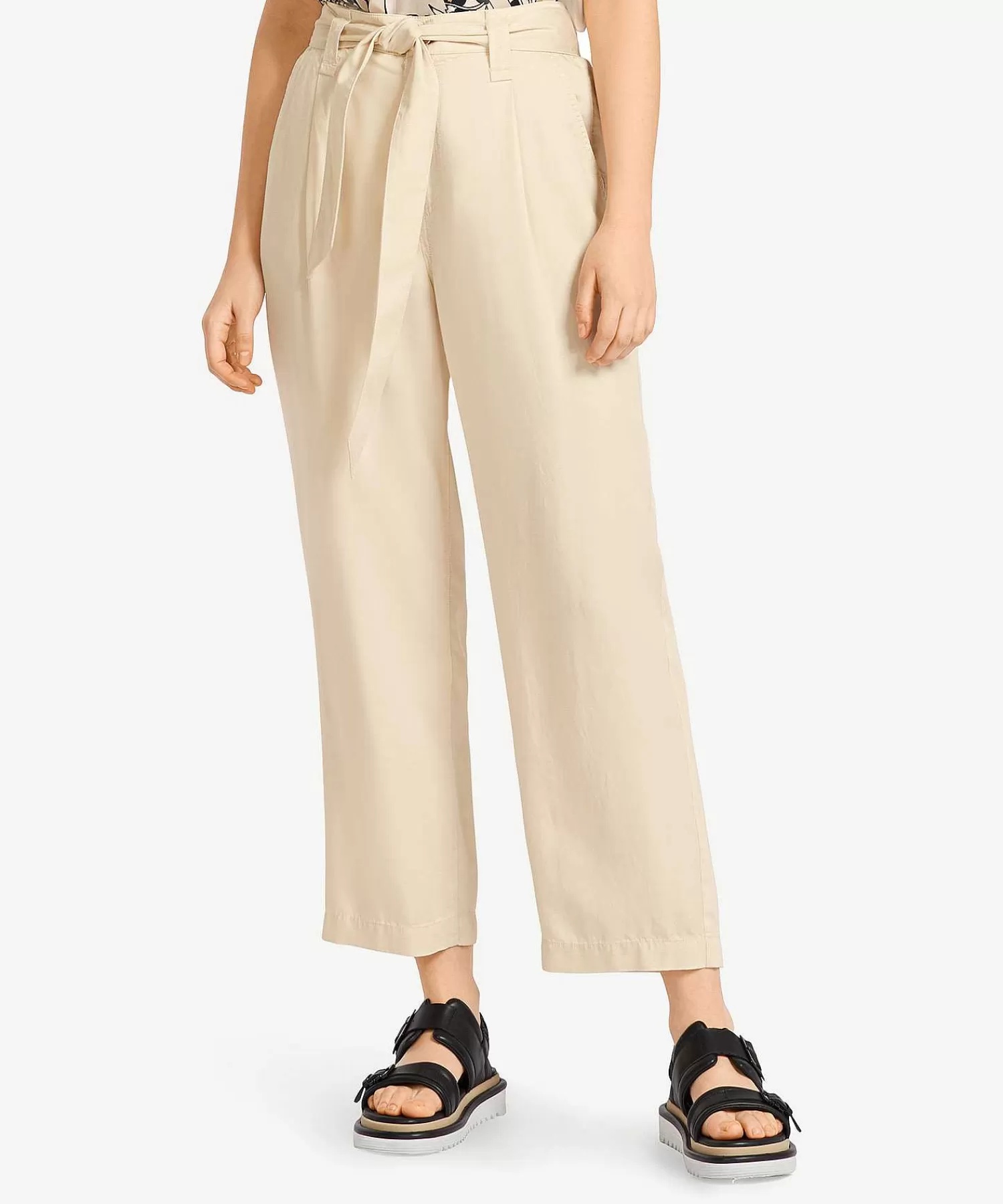 Marc Cain Pants Marc Cain Pantalon Culotte Con Cinturon Welleri Outlet