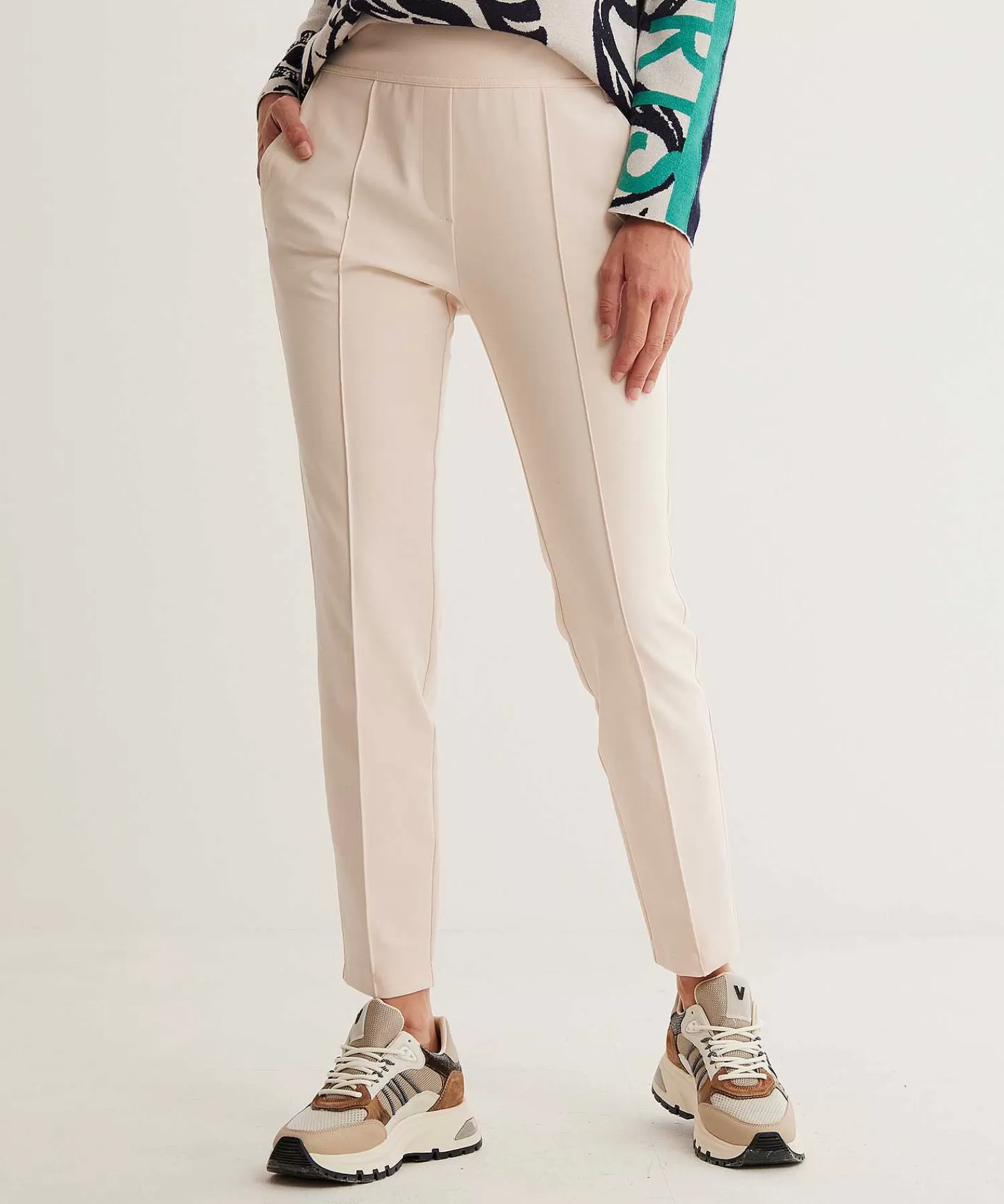 Marc Cain Sports Marc Cain Pantalon Deportivo Algodon Pesado Costura Parcial Sliven Clearance