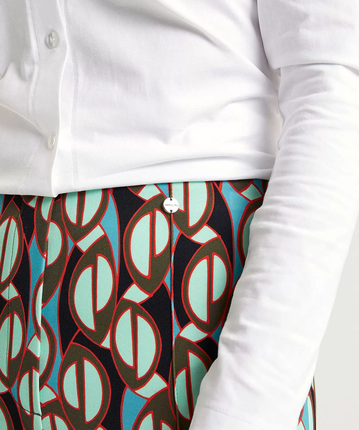 Marc Cain Collections Marc Cain Pantalones De Buceo Multicolor Frederica Cheap