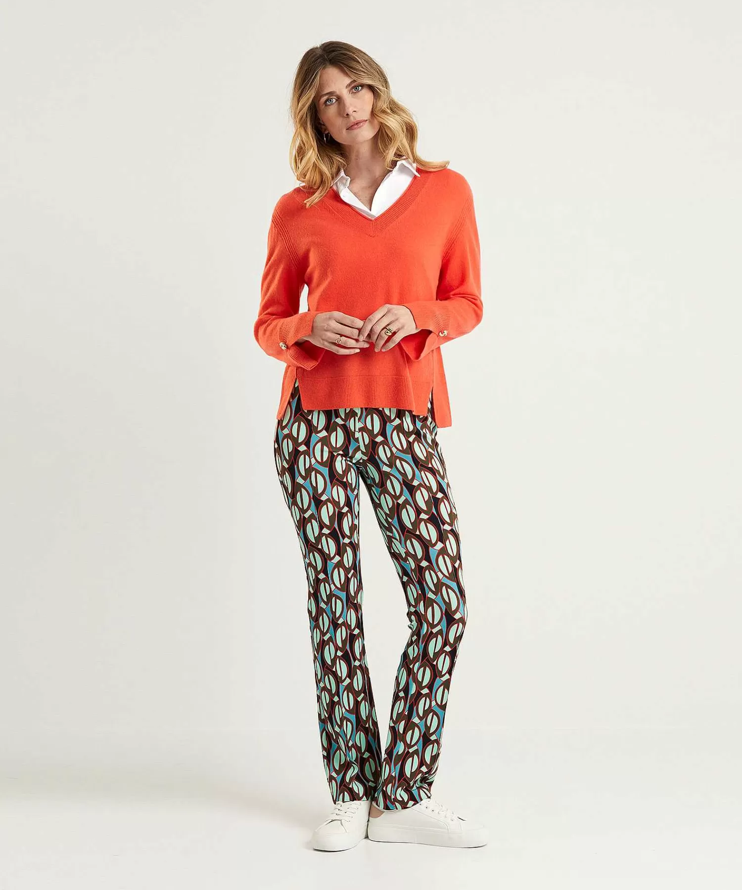 Marc Cain Collections Marc Cain Pantalones De Buceo Multicolor Frederica Cheap