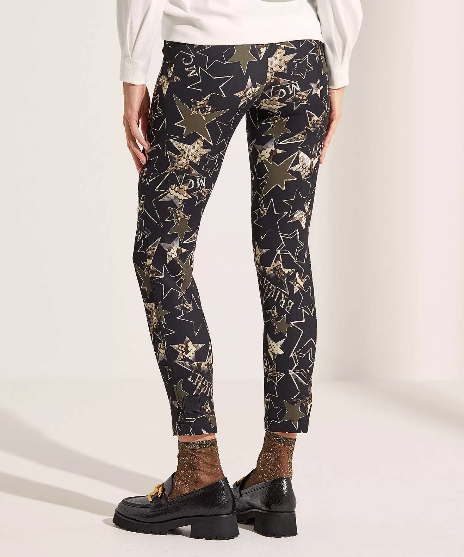 Marc Cain Sports Marc Cain Pantalones Deportivos De Buceo Con Estampado De Estrellas Cheap
