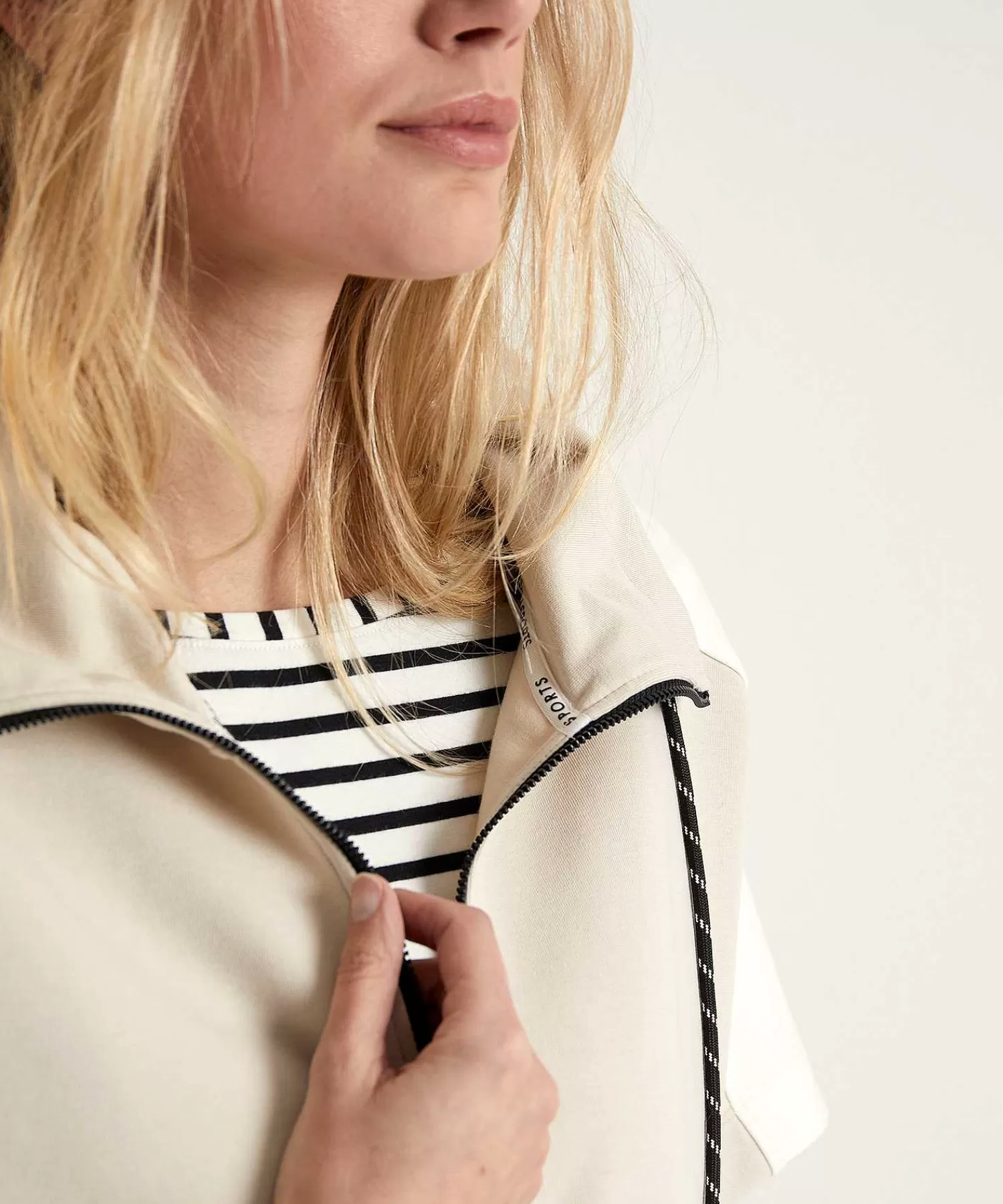 Marc Cain Sports Cardigan Deportivo Extragrande Bicolor Clearance