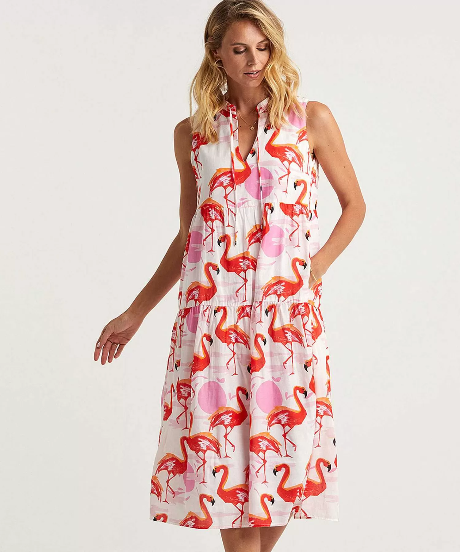 Marc Cain Additions Marc Cain Vestido Sin Mangas Flamenco Best
