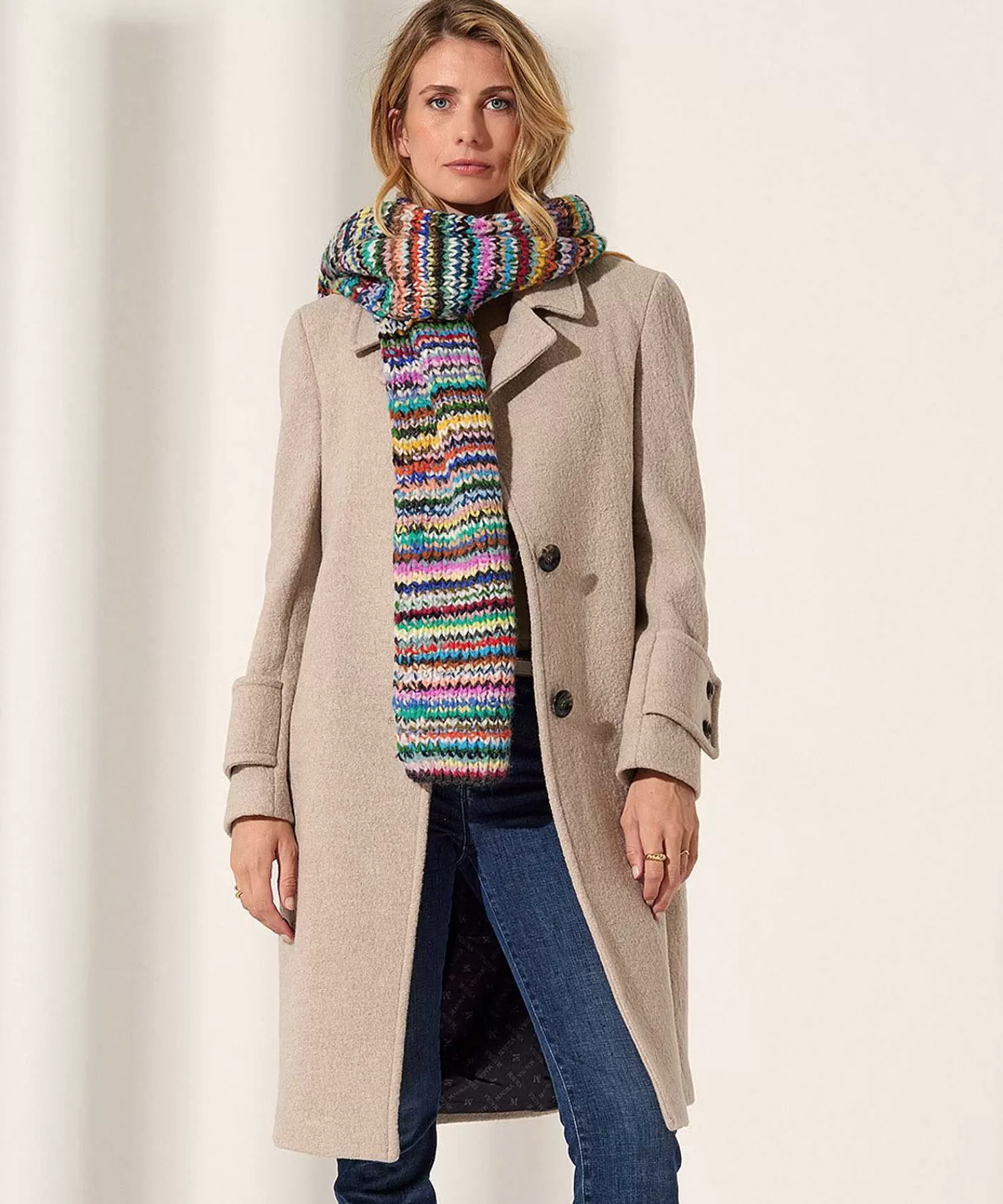 MAURA Mantel Lana Cocida Discount