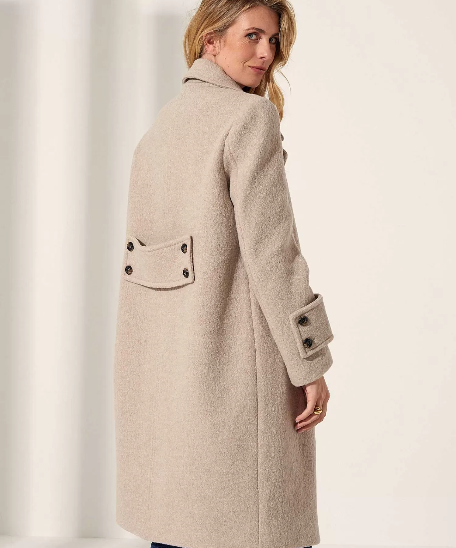 MAURA Mantel Lana Cocida Discount