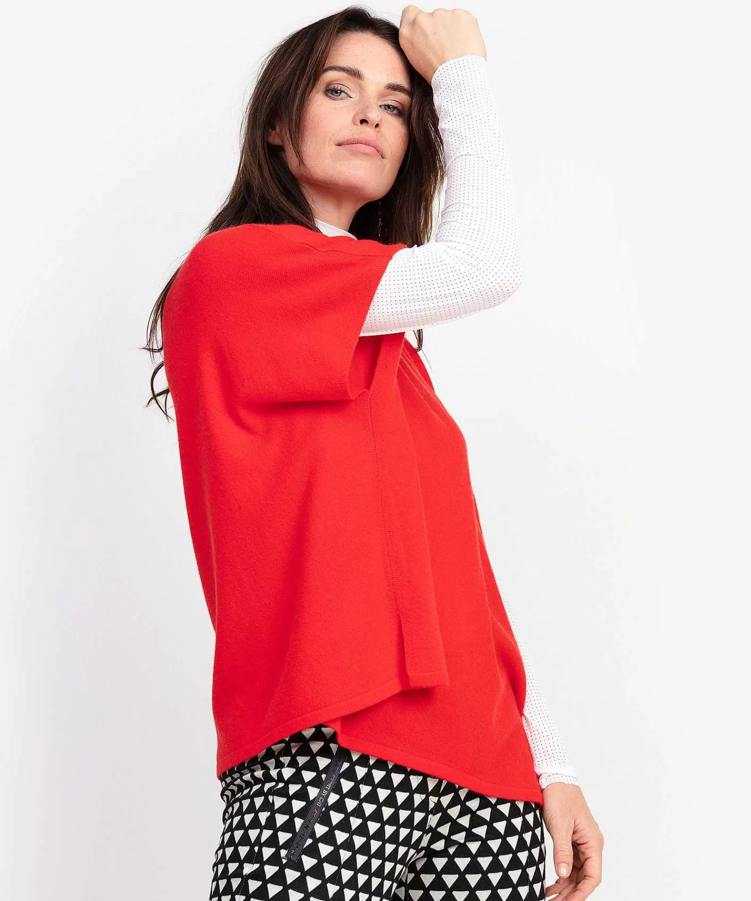GIULIA E TU Mezcla De Lana Y Alpaca Wide Spencer Store