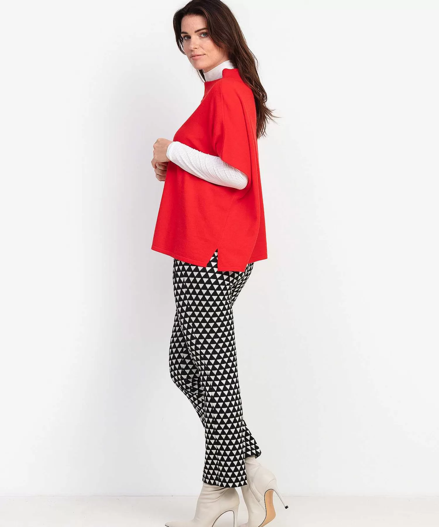 GIULIA E TU Mezcla De Lana Y Alpaca Wide Spencer Store