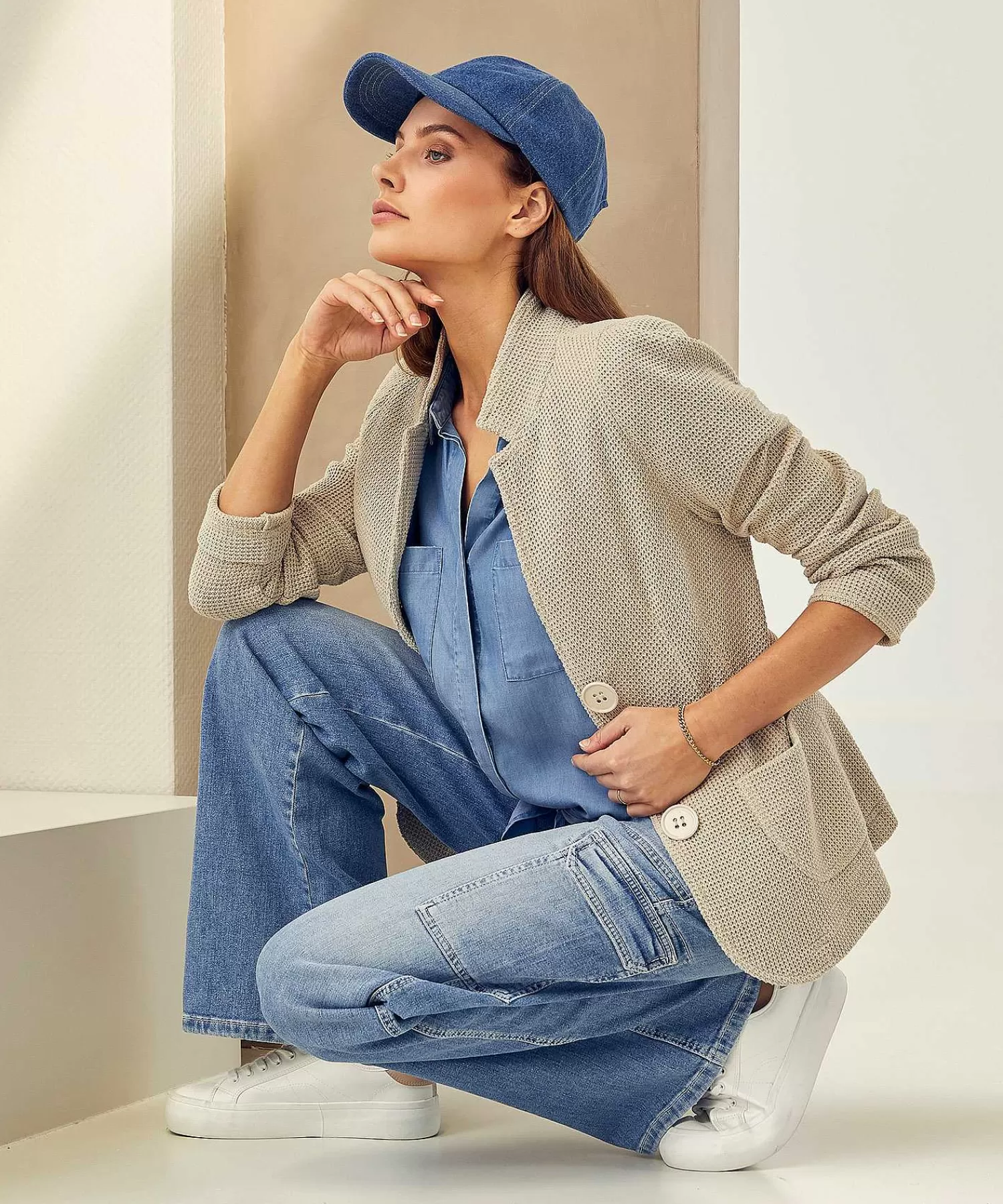 ML Collections Ml Colecciones Blazer Estructura Fina Shop