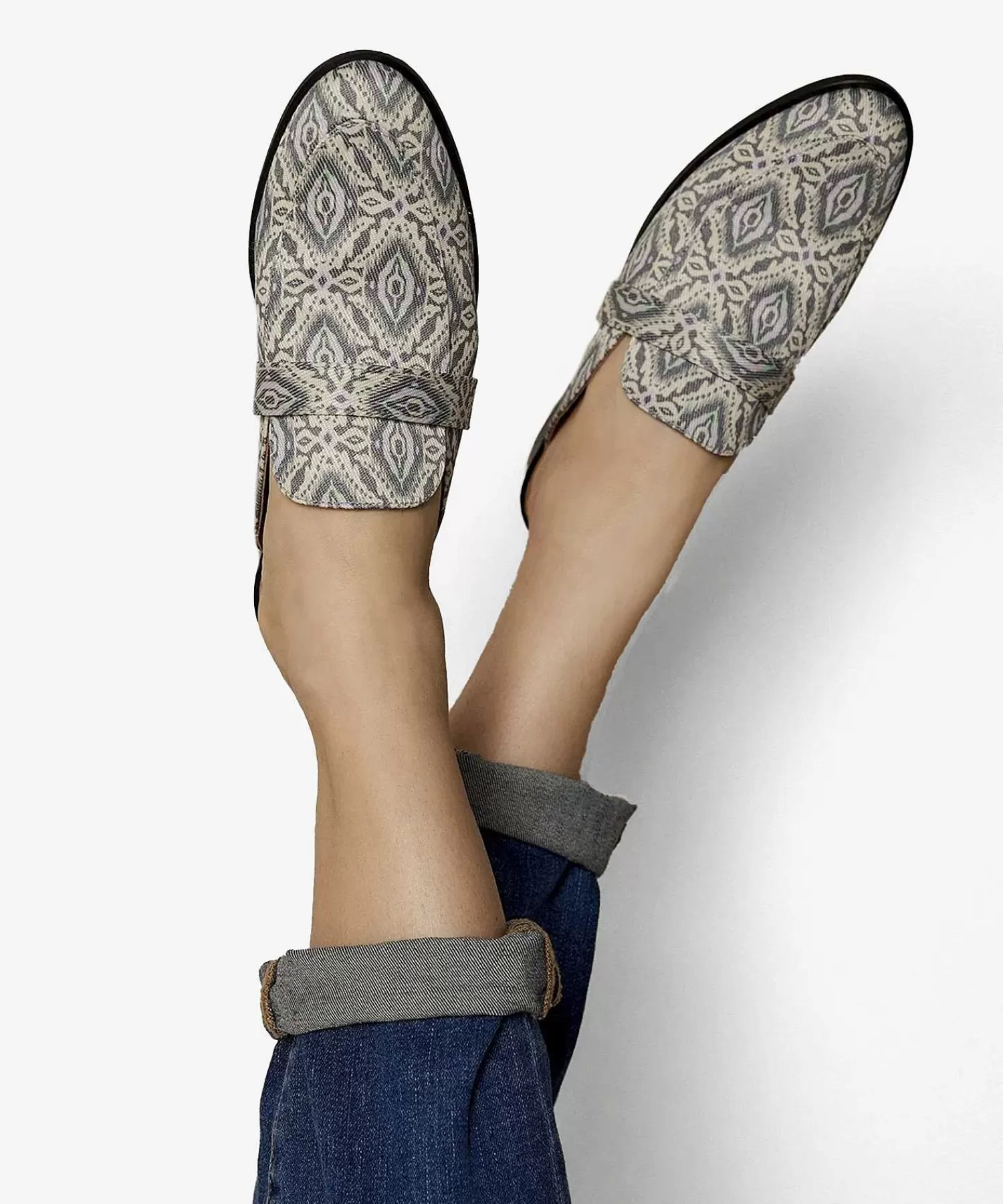 Summum Mocasin De Lona Definitivo Con Estampado Best