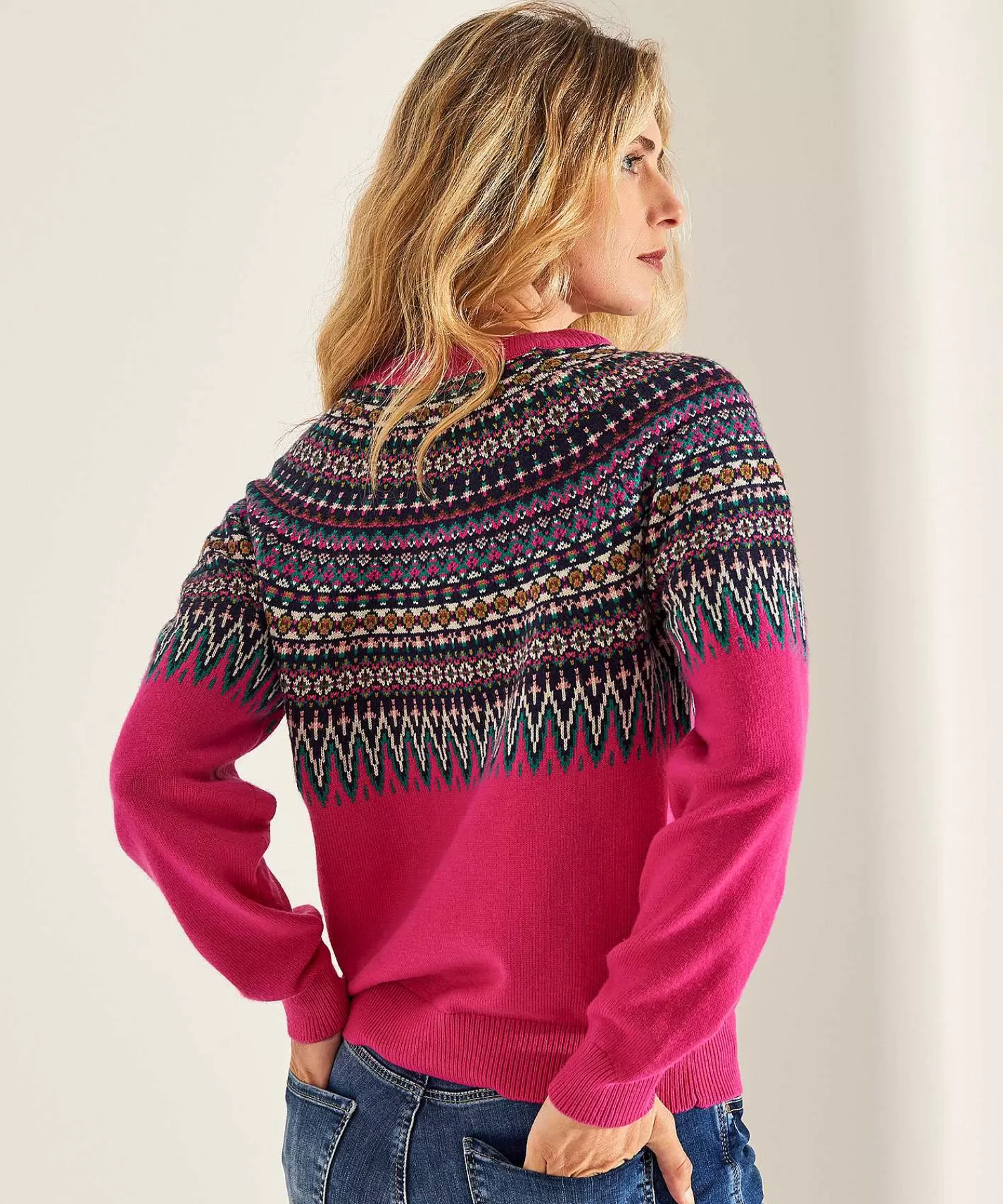 OUI Jersey Noruego Jacquard Cheap