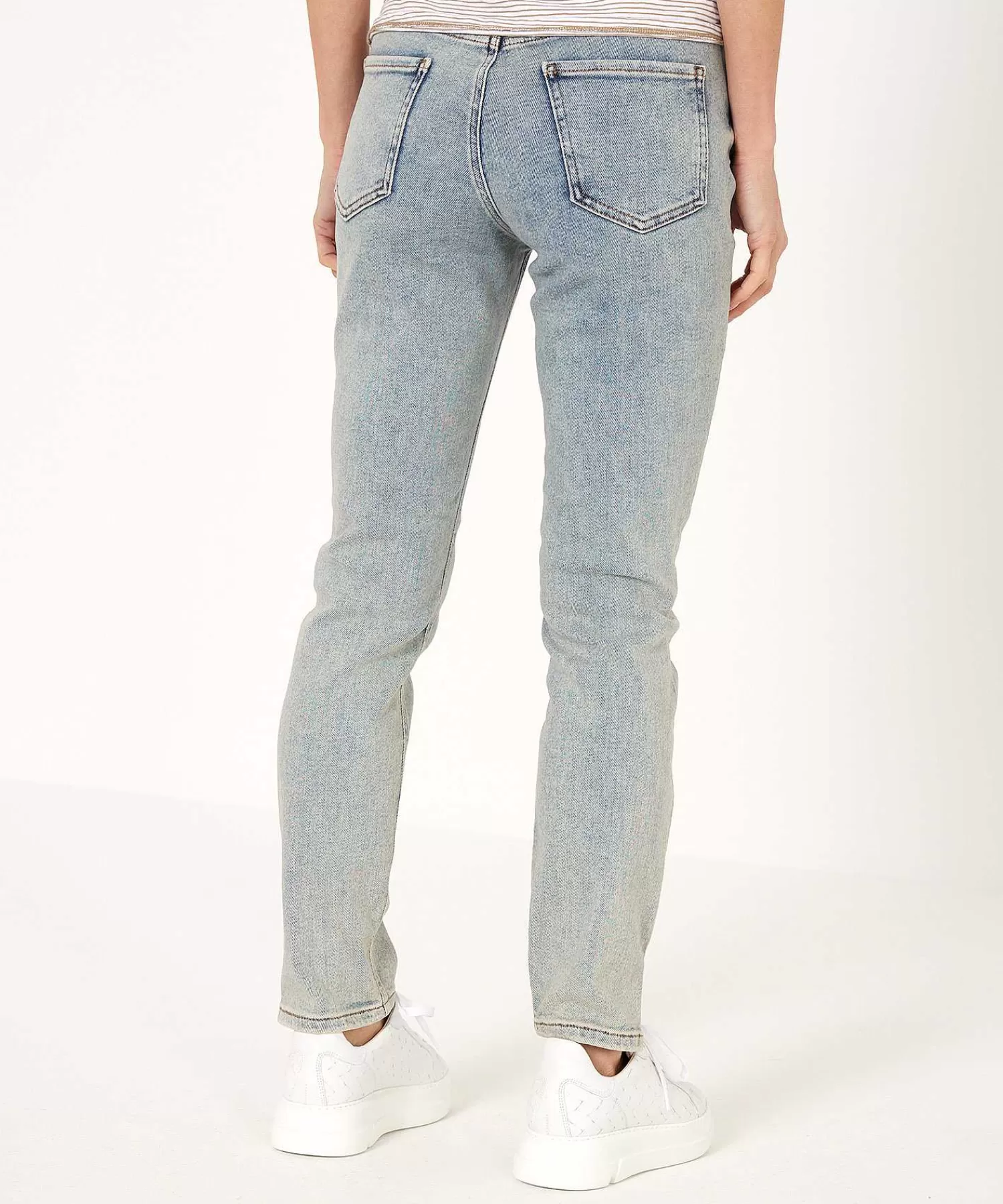 OUI Vaqueros Capri Con Aberturas Ajustadas Best Sale