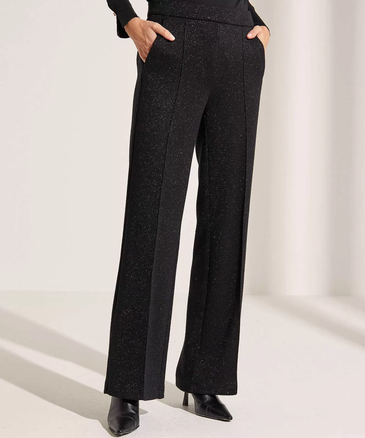 Cambio Pantalon Ancho Con Lurex Ava Hot