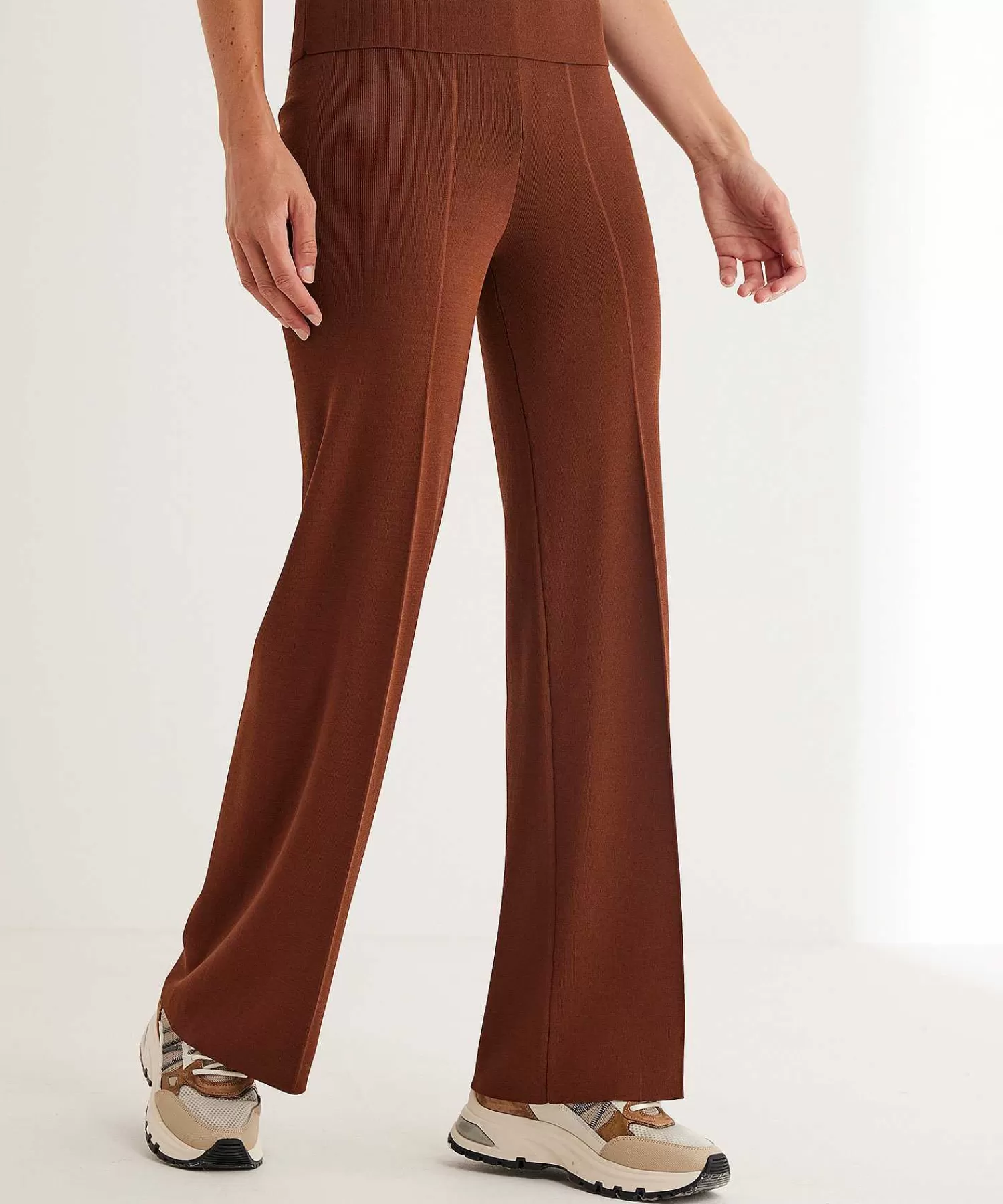 Emotions Pantalon Ancho Crepe Cheap