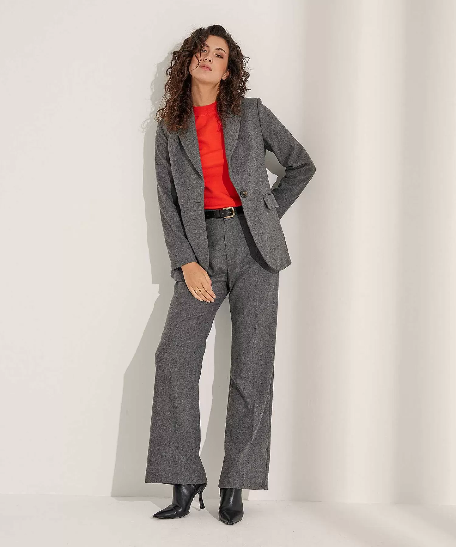 LaSalle Pantalon Ancho Franela Online