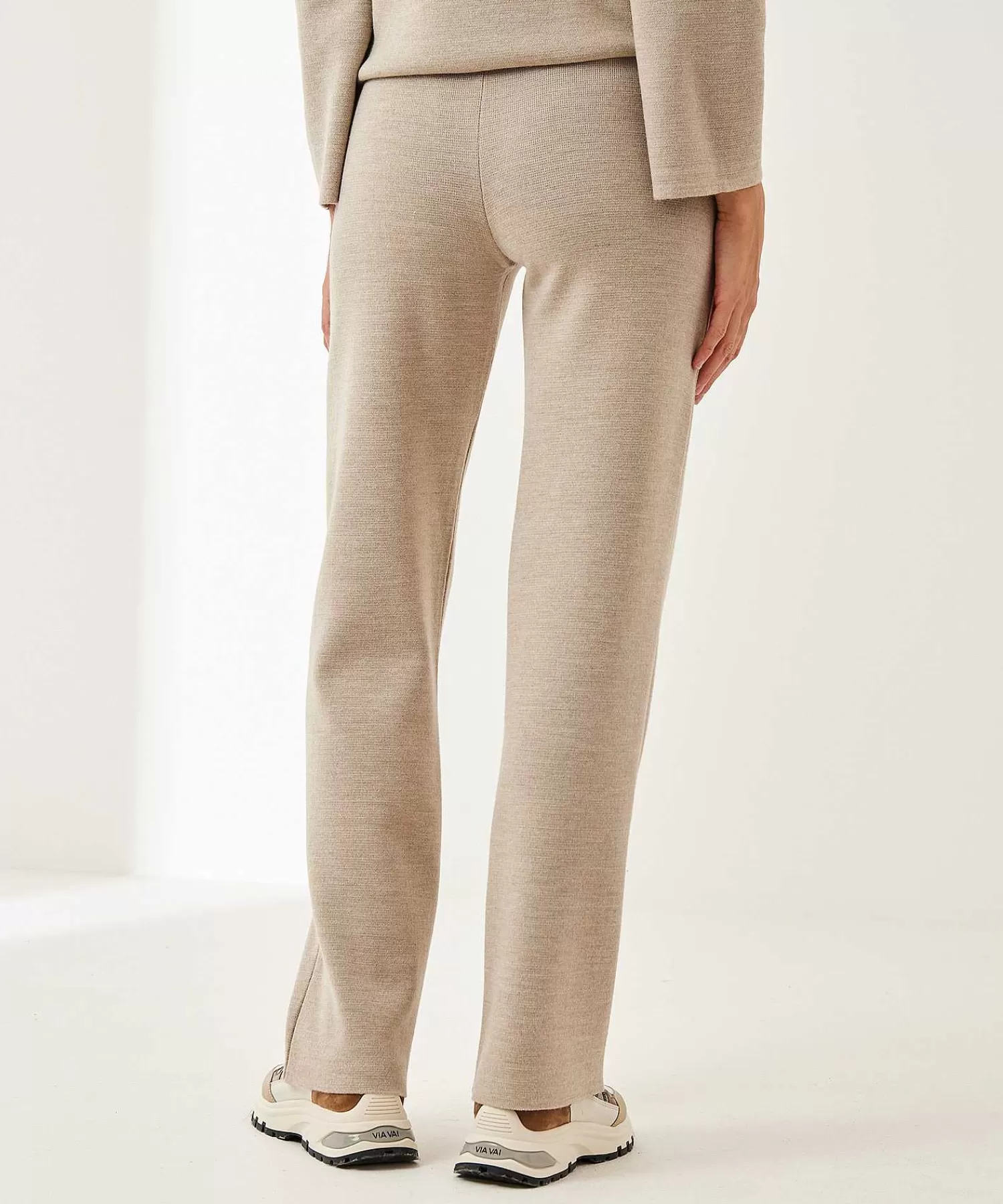 LaSalle Pantalon Ancho Punta Knit New