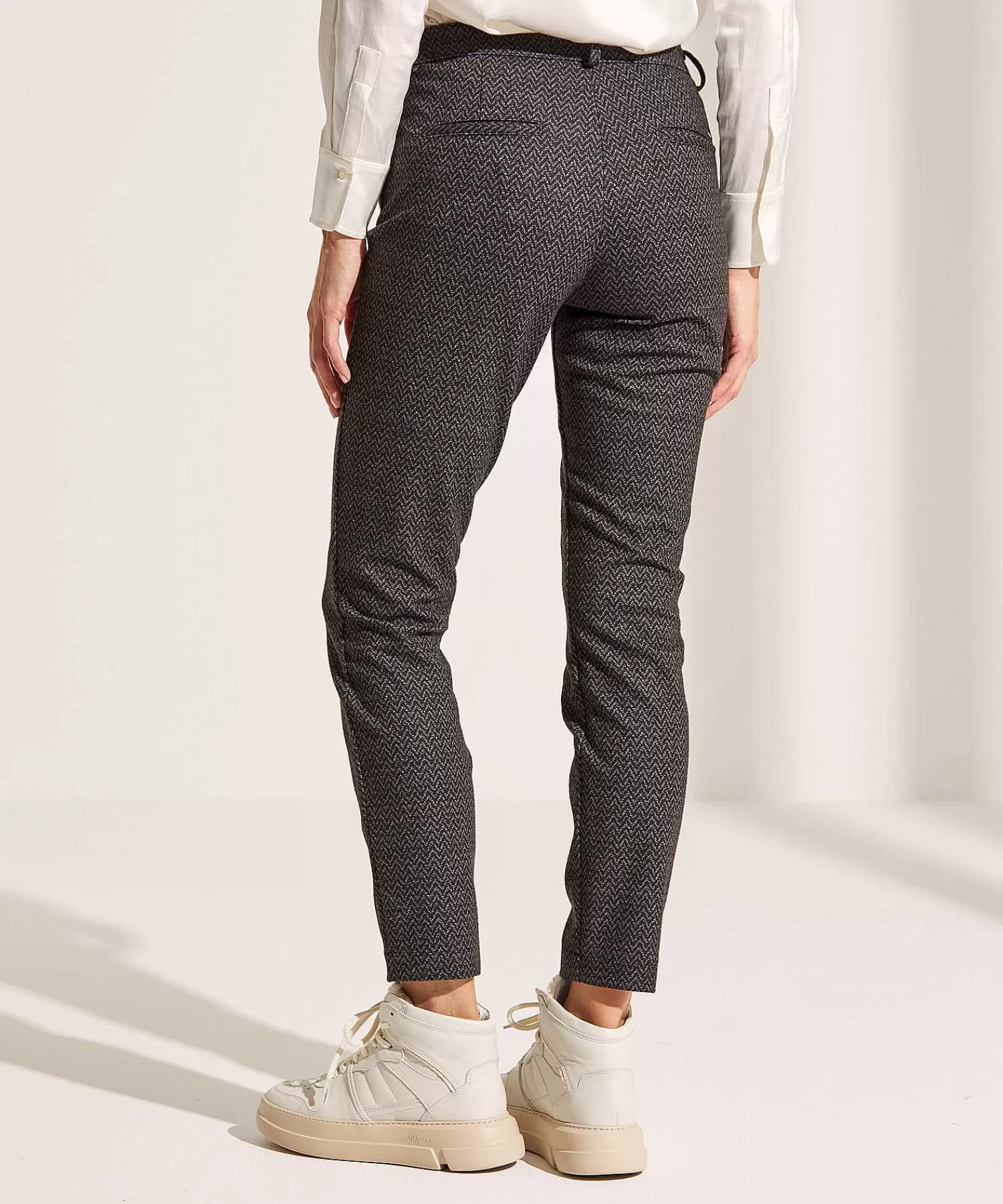 Brax Pantalon Con Estampado Zigzag Shakira Outlet