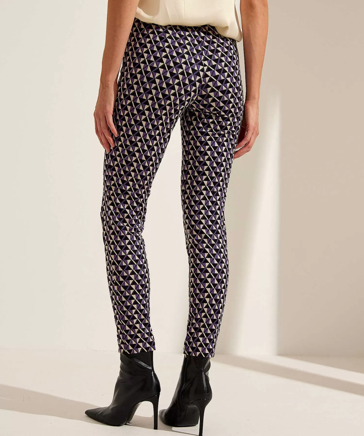 Cambio Pantalon Jacquard Graphic Ros Sale