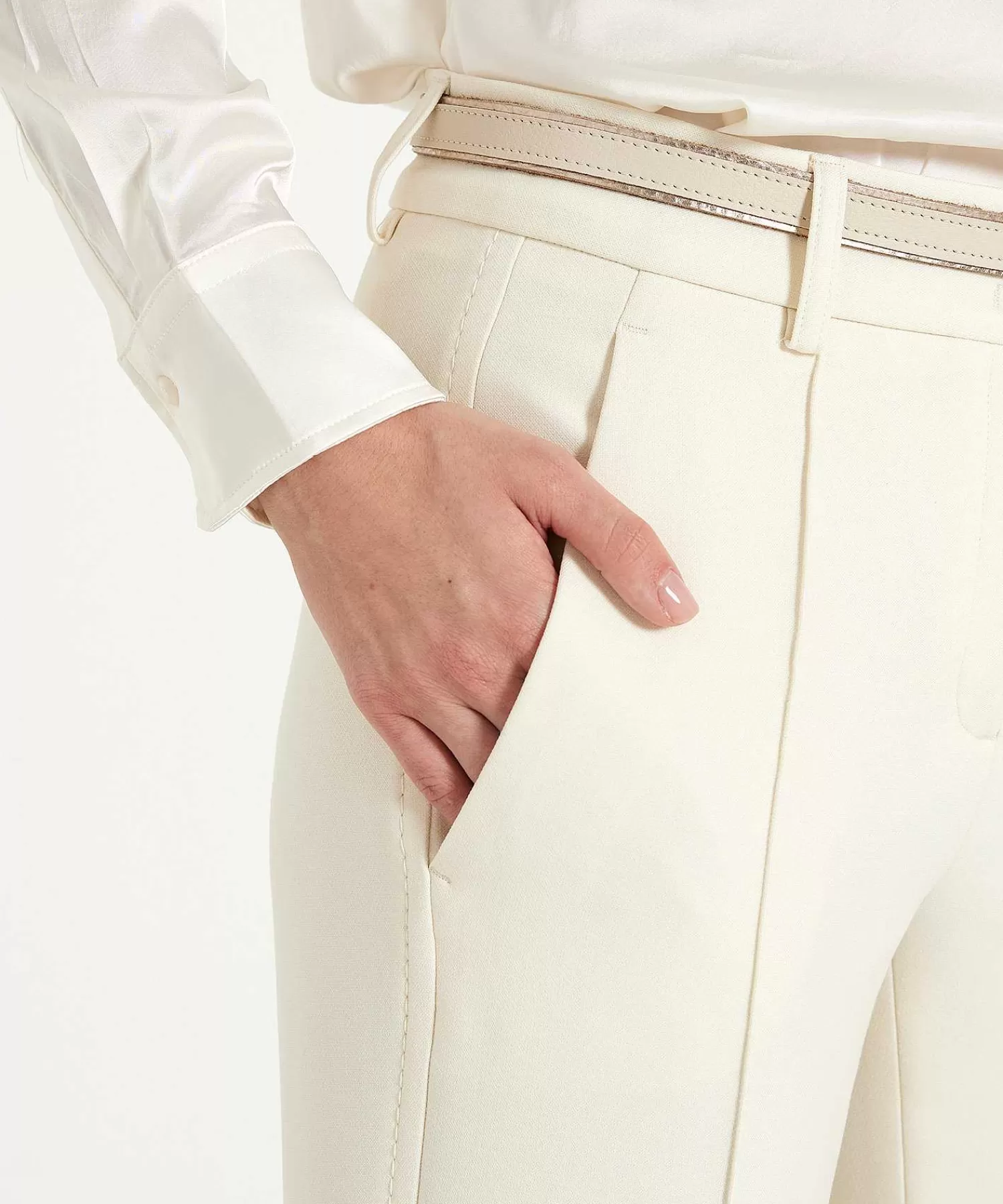 Cambio Pantalon Pintucks Fawn Best