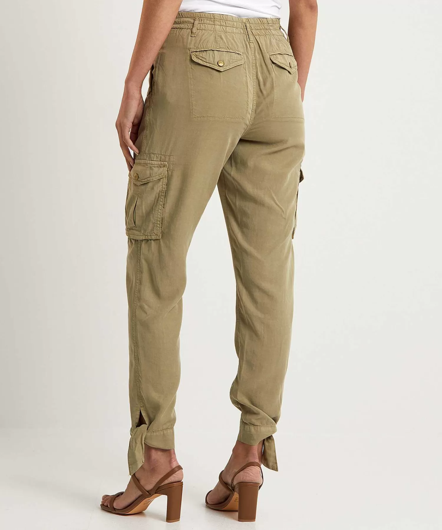 Summum Pantalon Cargo Tencel Outlet