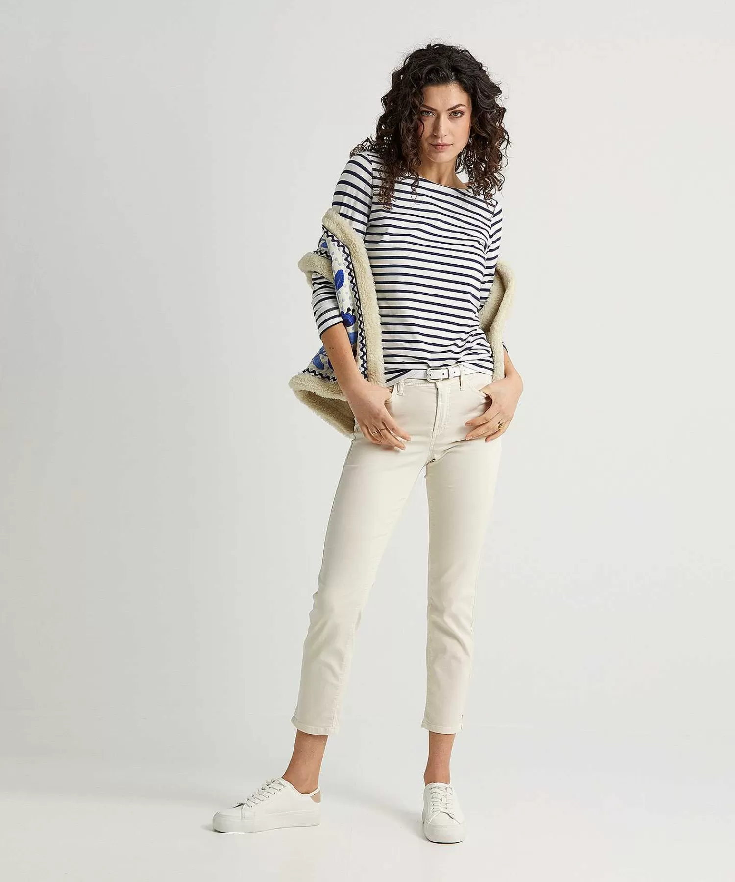 Cambio Pantalon Corto De Algodon Suave Piper Discount