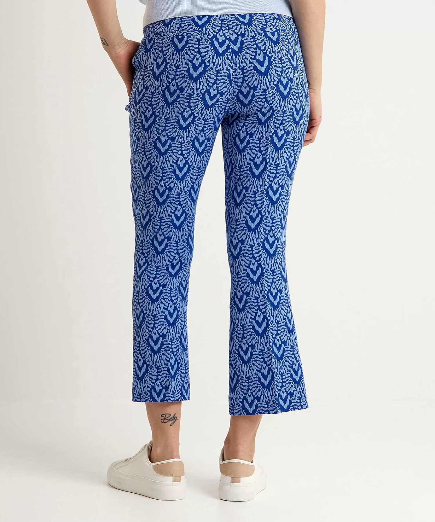 KYRA Pantalon Kick Flare Jacquard Clara Cheap