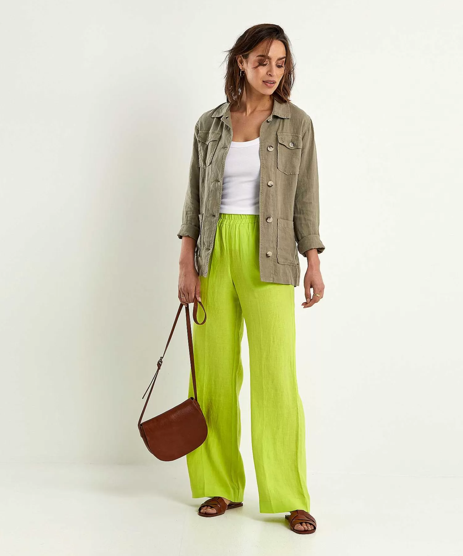 KYRA Pantalon Lino Lieke Flash Sale