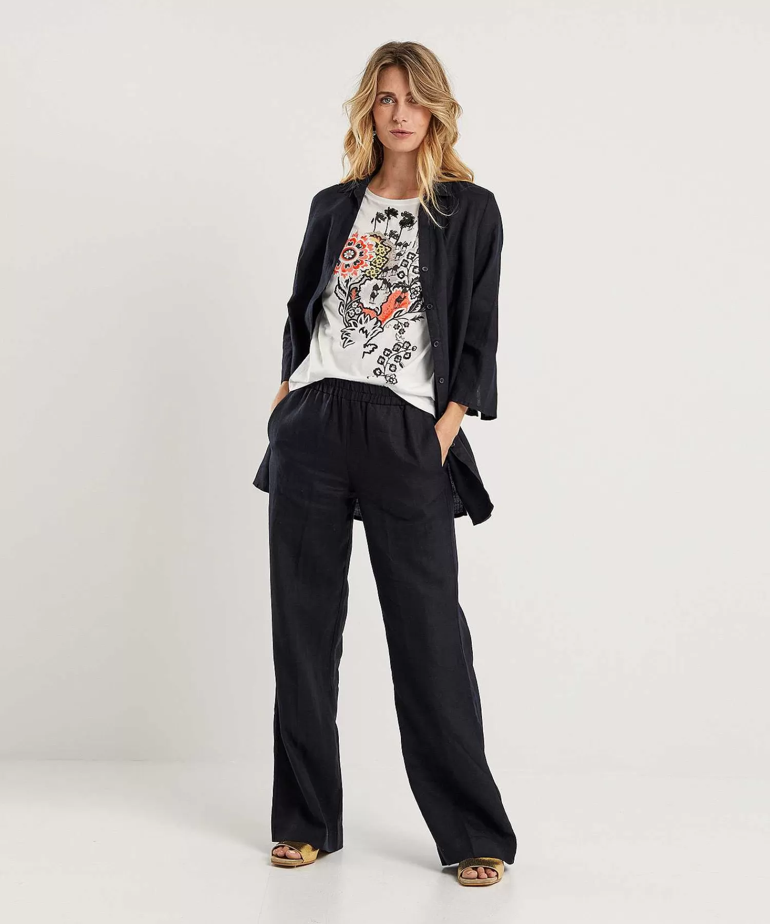 KYRA Pantalon Lino Lieke Best