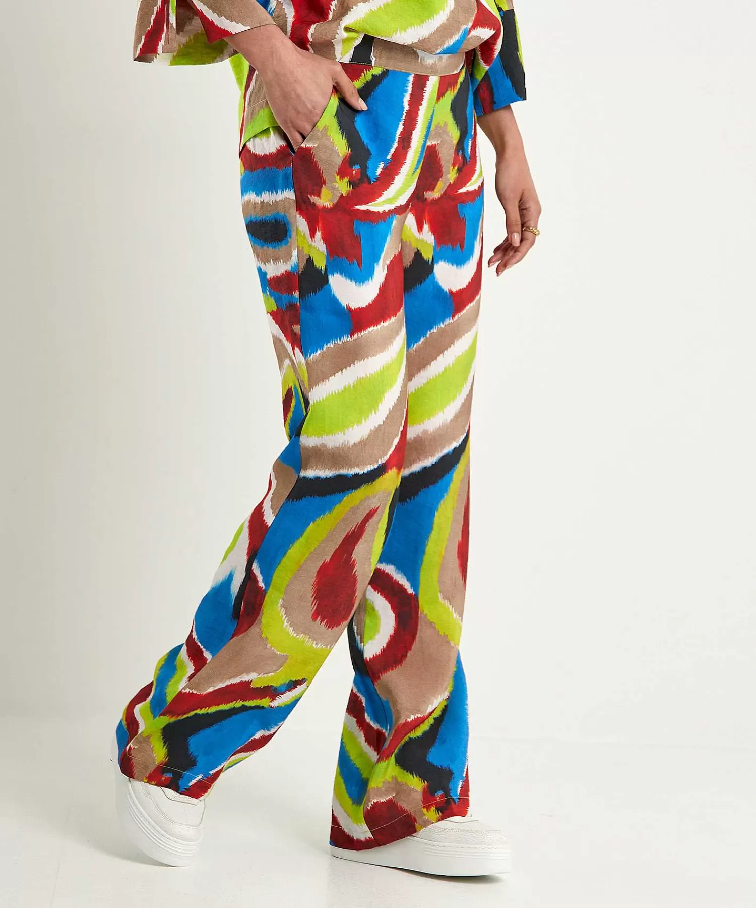 KYRA Pantalon Multicolor Eveline Outlet