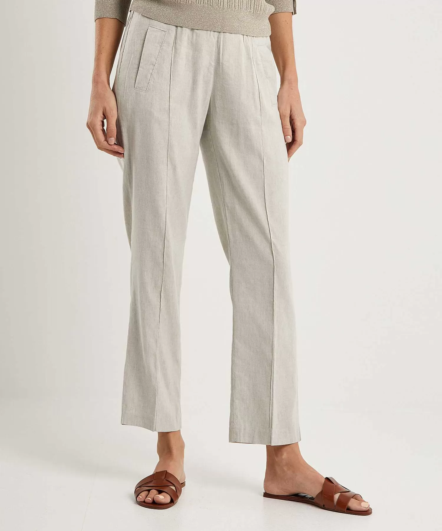 Rosner Pantalon De Mezcla De Lino May Zigarette Best Sale