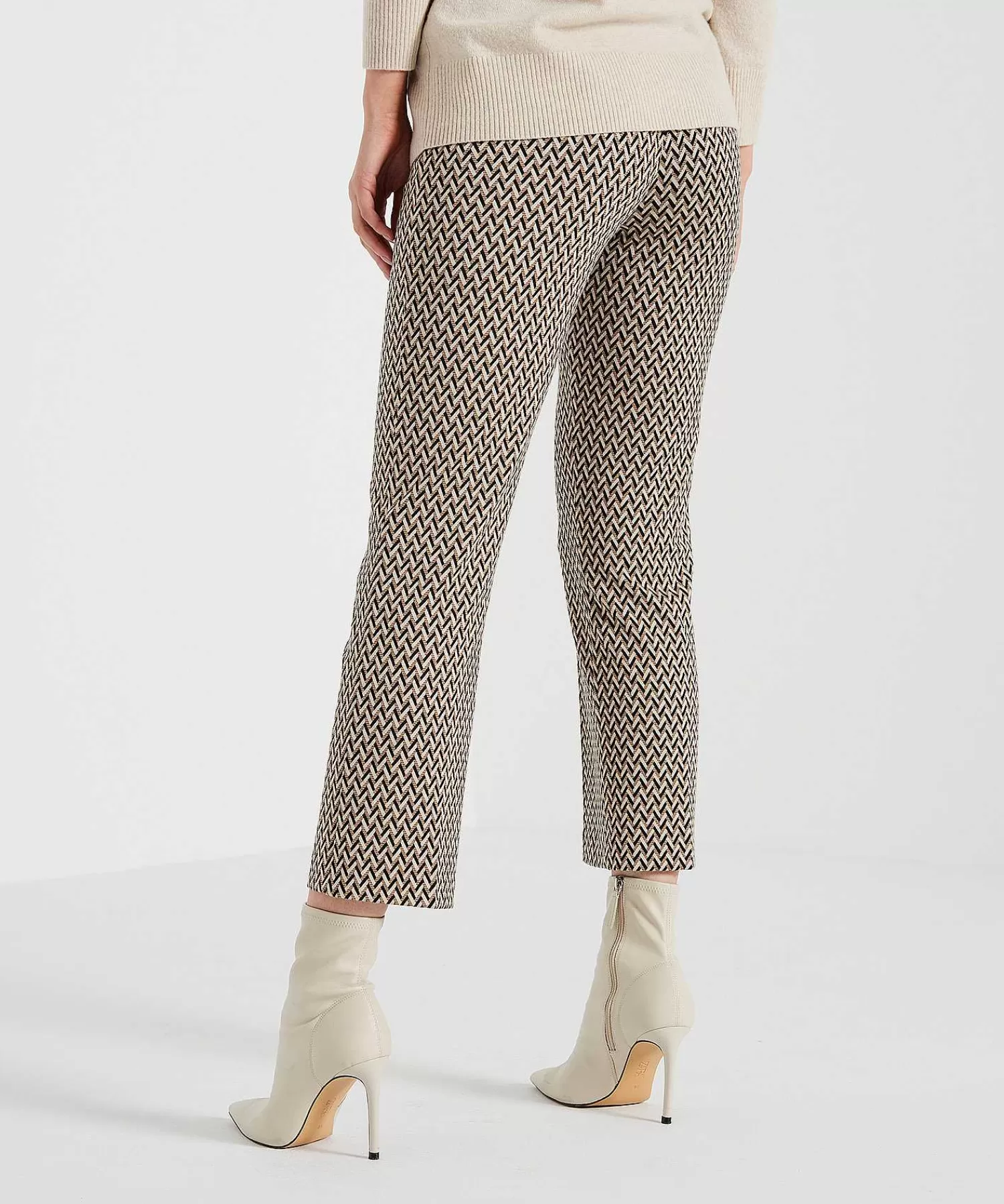 Rosner Pantalon Jacquard Lurex Alisa Clearance