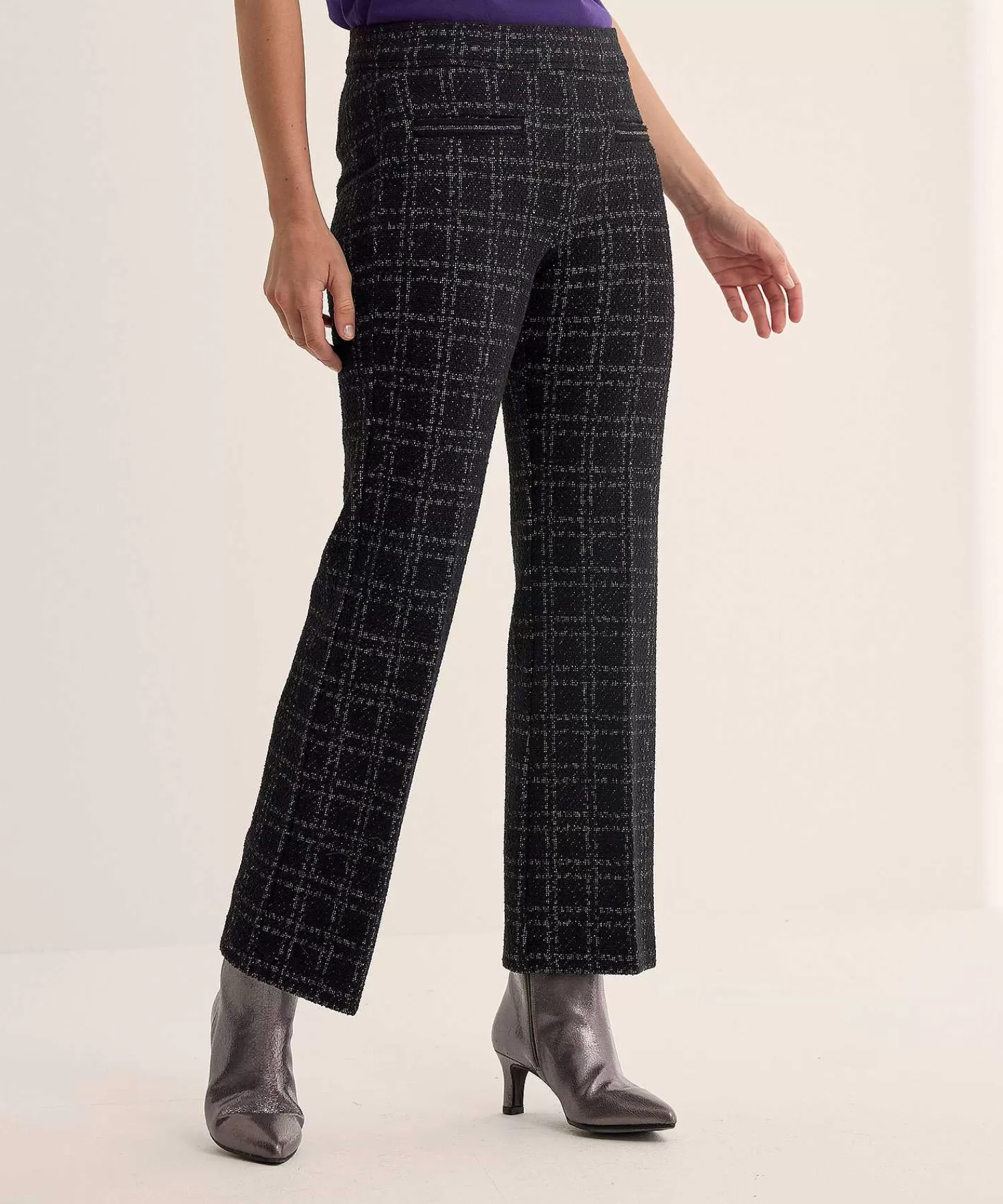 Cambio Pantalones Acampanados Kick Boucle Faith Cheap