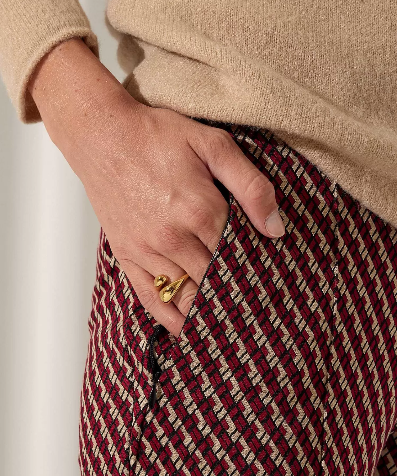 Raphaela By Brax Pantalones Acampanados Con Estampado De Lillyth Sale
