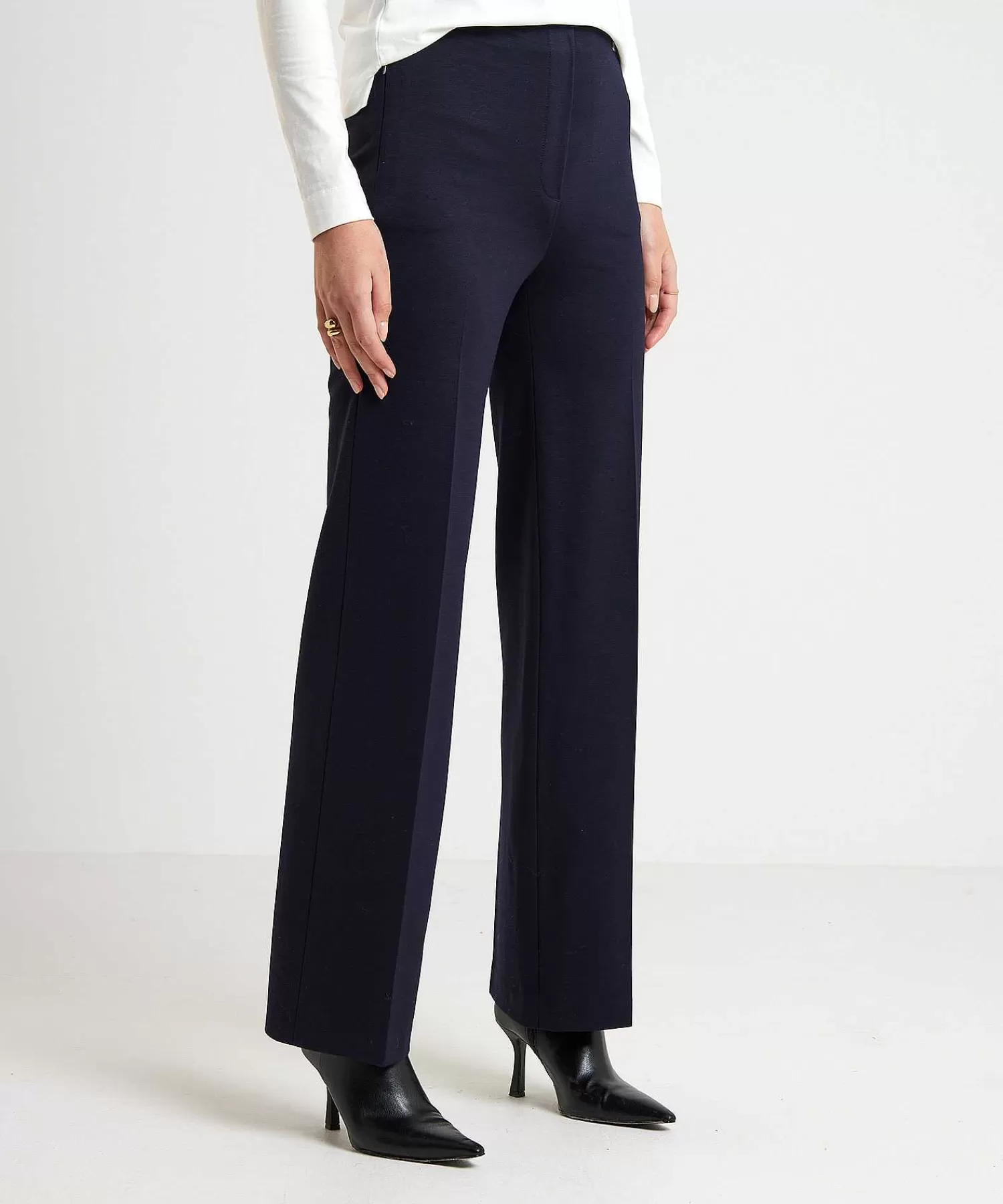 Marc Cain Additions Pantalones Acampanados Marc Cain Jersey Winder Shop