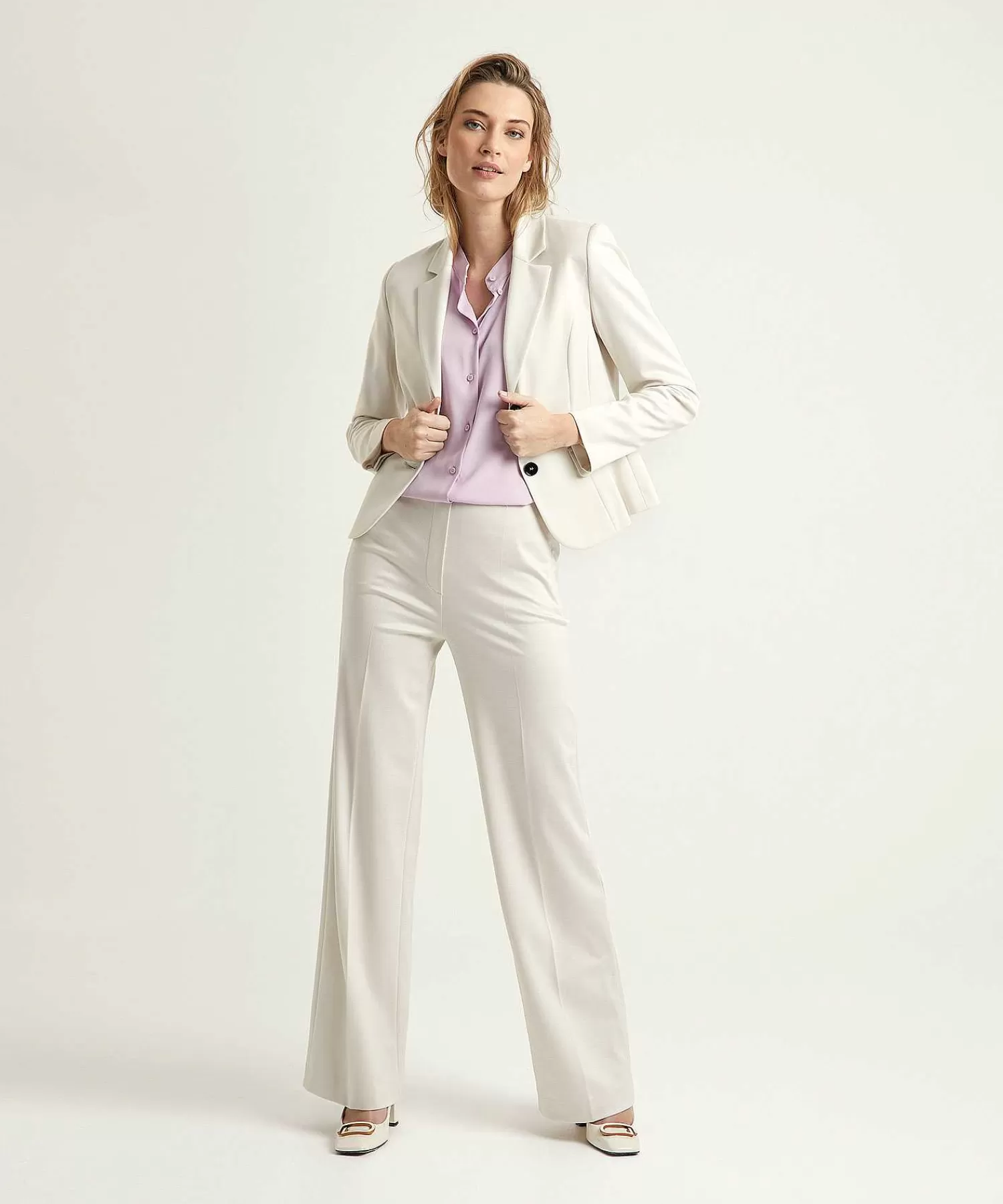 Marc Cain Additions Pantalones Acampanados Marc Cain Jersey Winder Shop