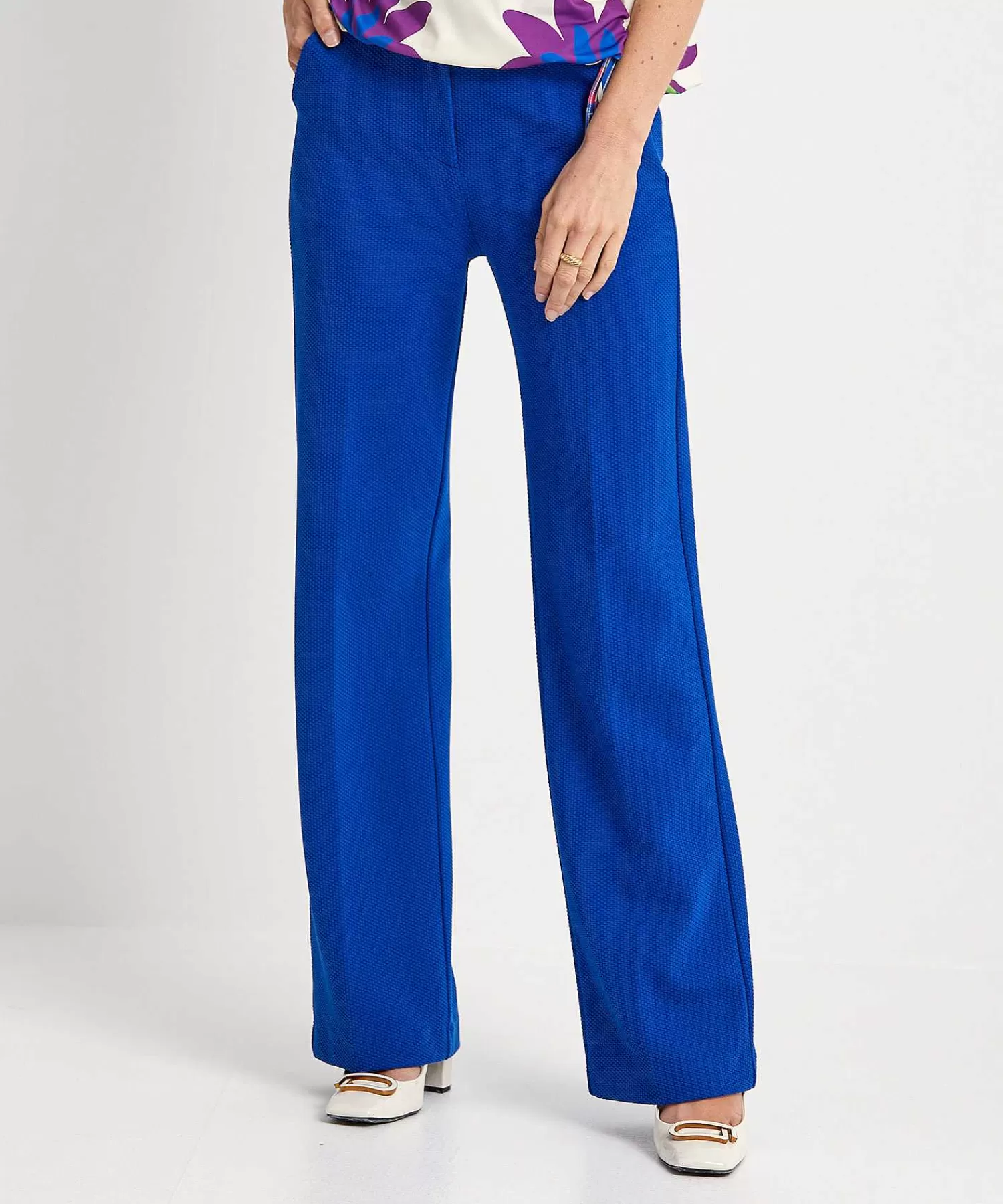 KYRA Pantalones Anchos Estructura Hetty Fashion