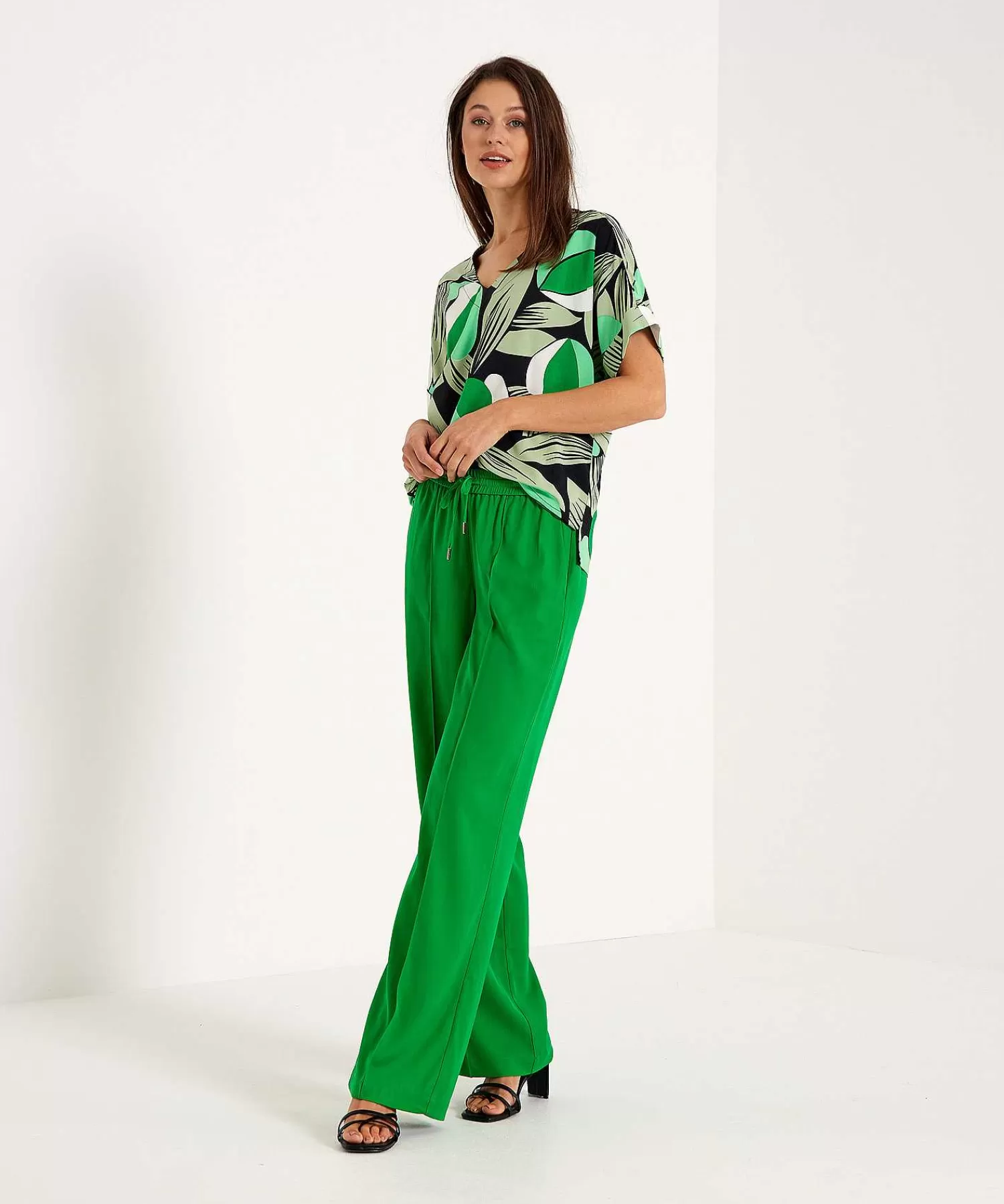 KYRA Pantalones Anchos Ines Shop